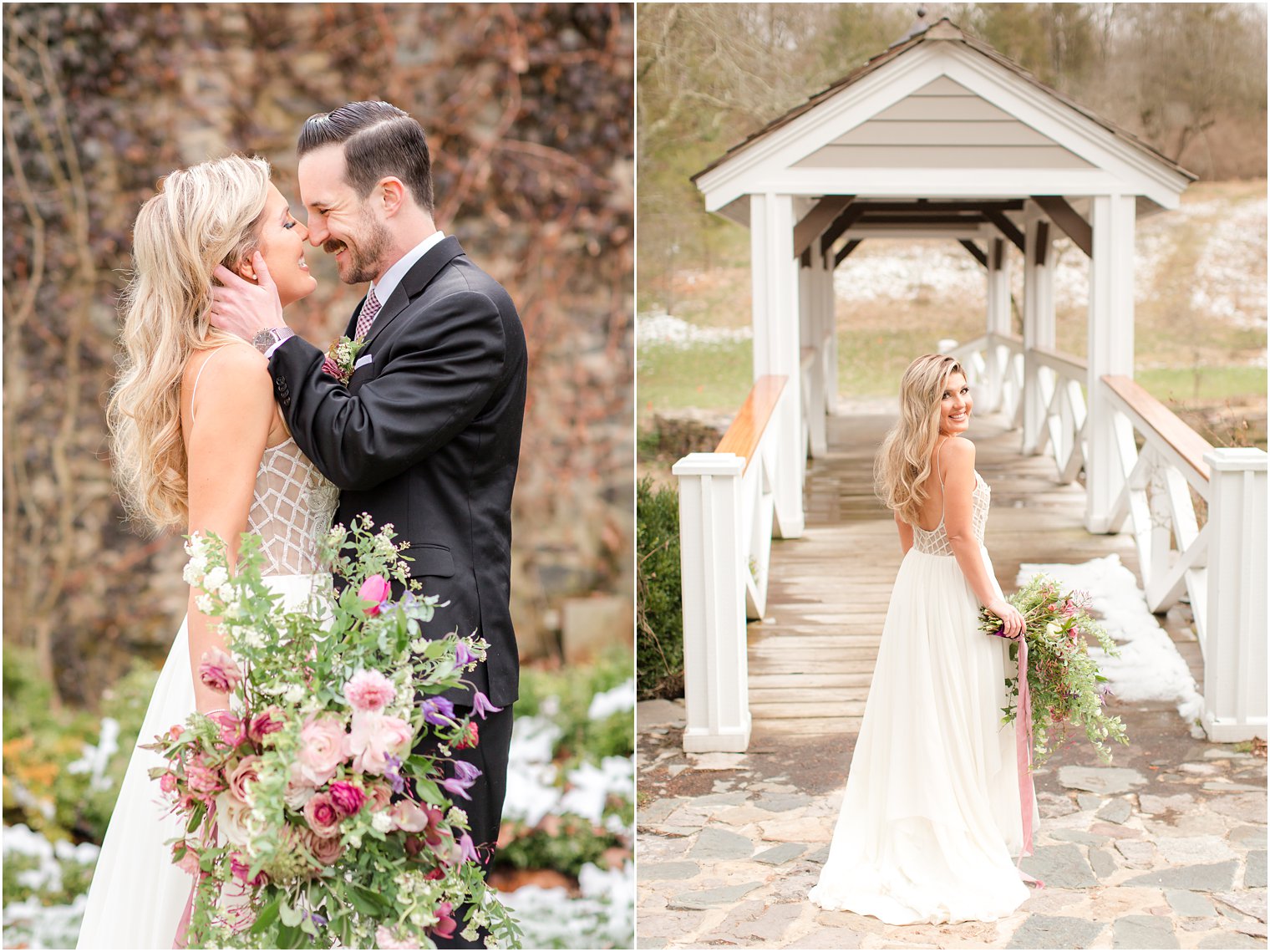 Intimate wedding at Brookmill Farm