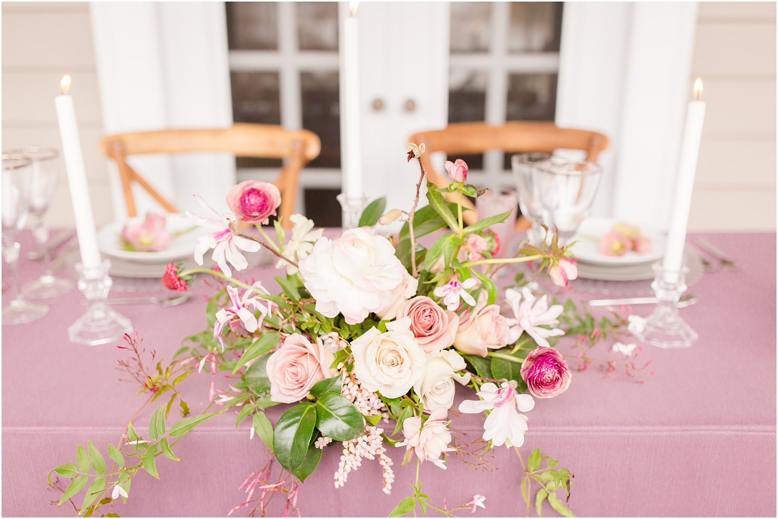 Sweetheart table for elopement