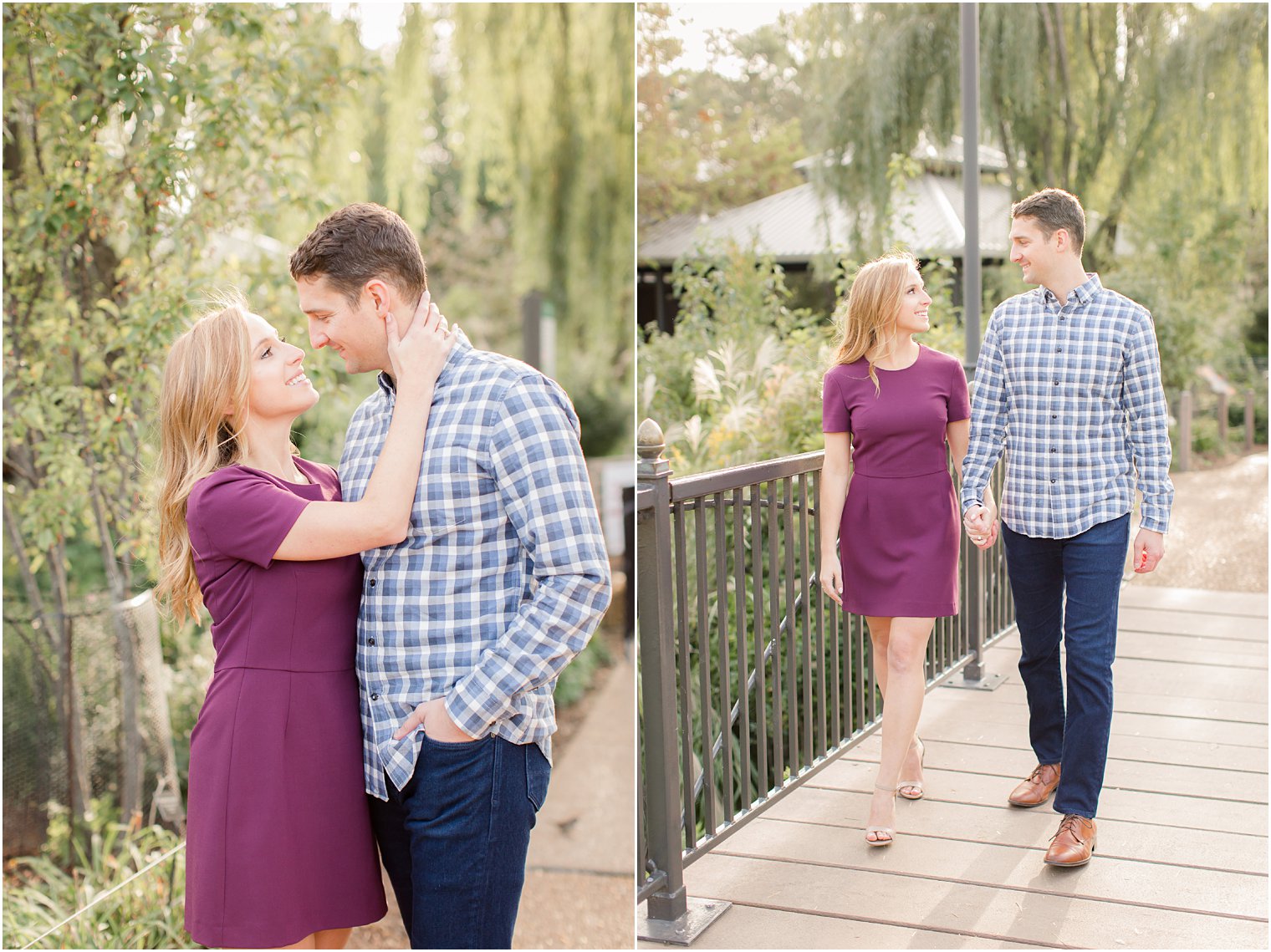 engagement photos at Chicago's Lincoln Park Zoo