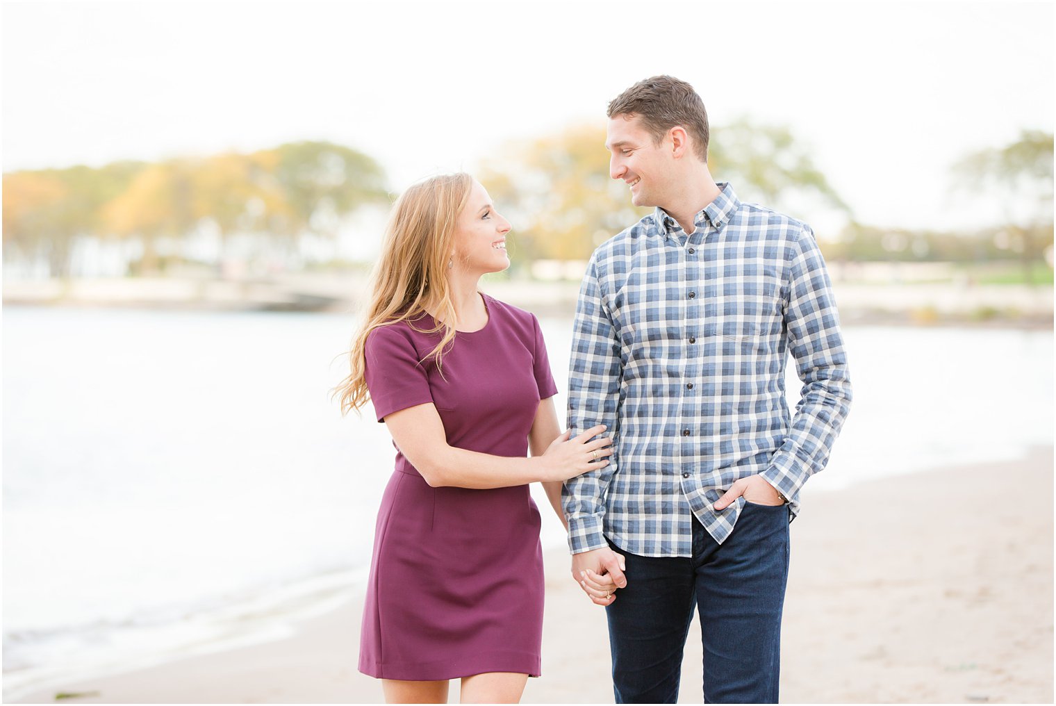 engagement photos at Milton Lee Olive Park