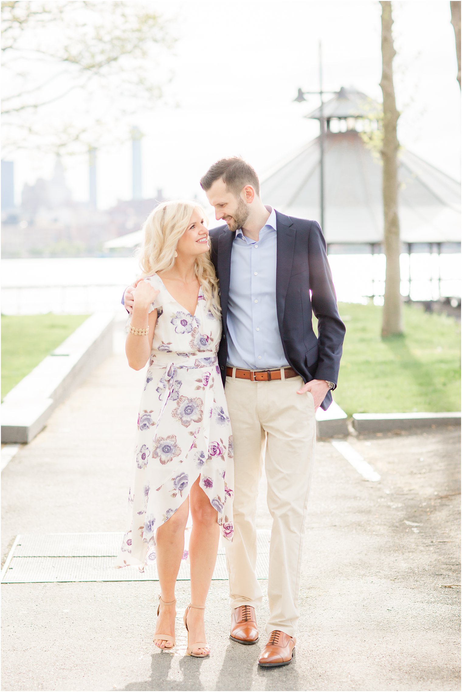 engagement outfit ideas for elegant couples