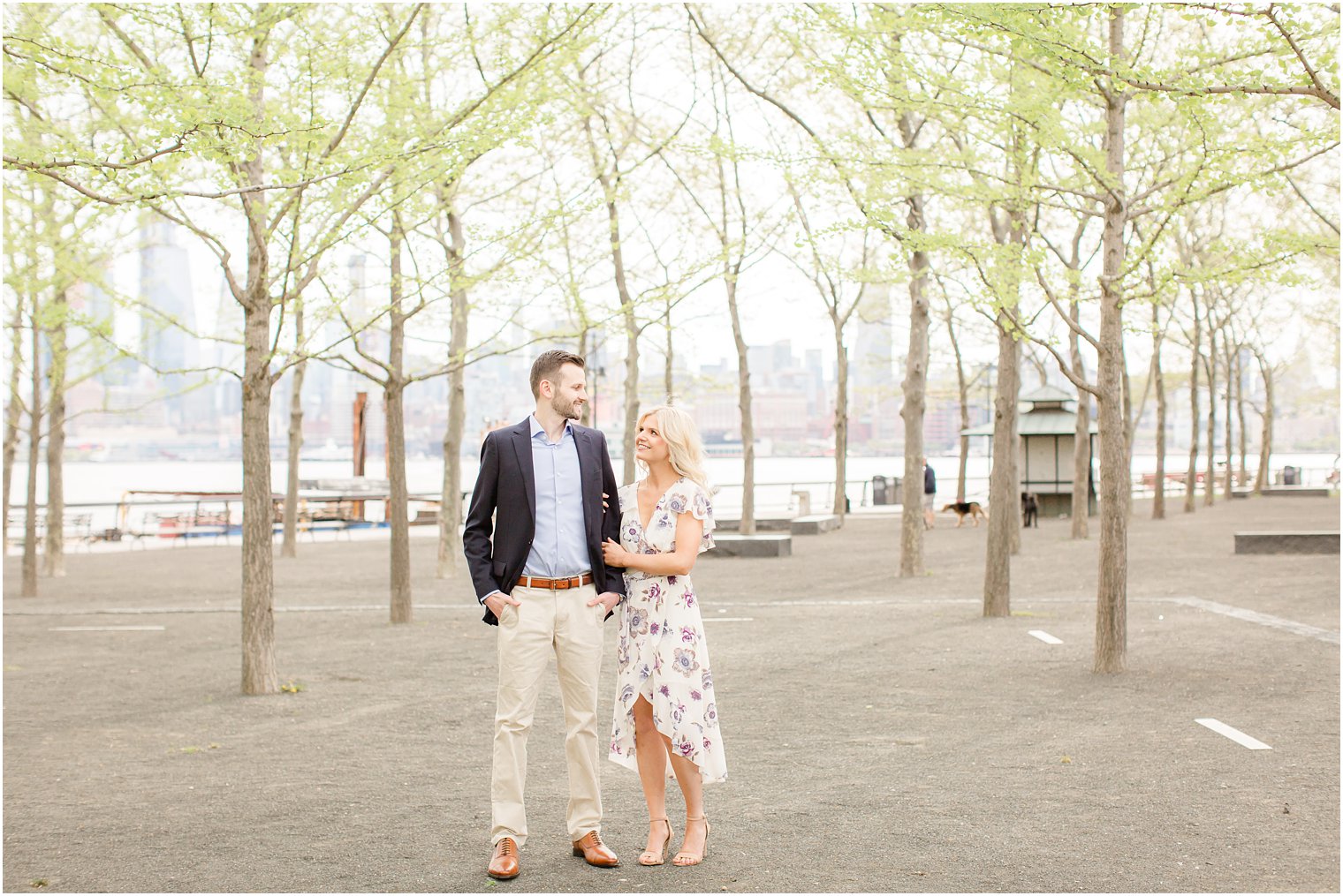 Hoboken Engagement Photography by Idalia Photography