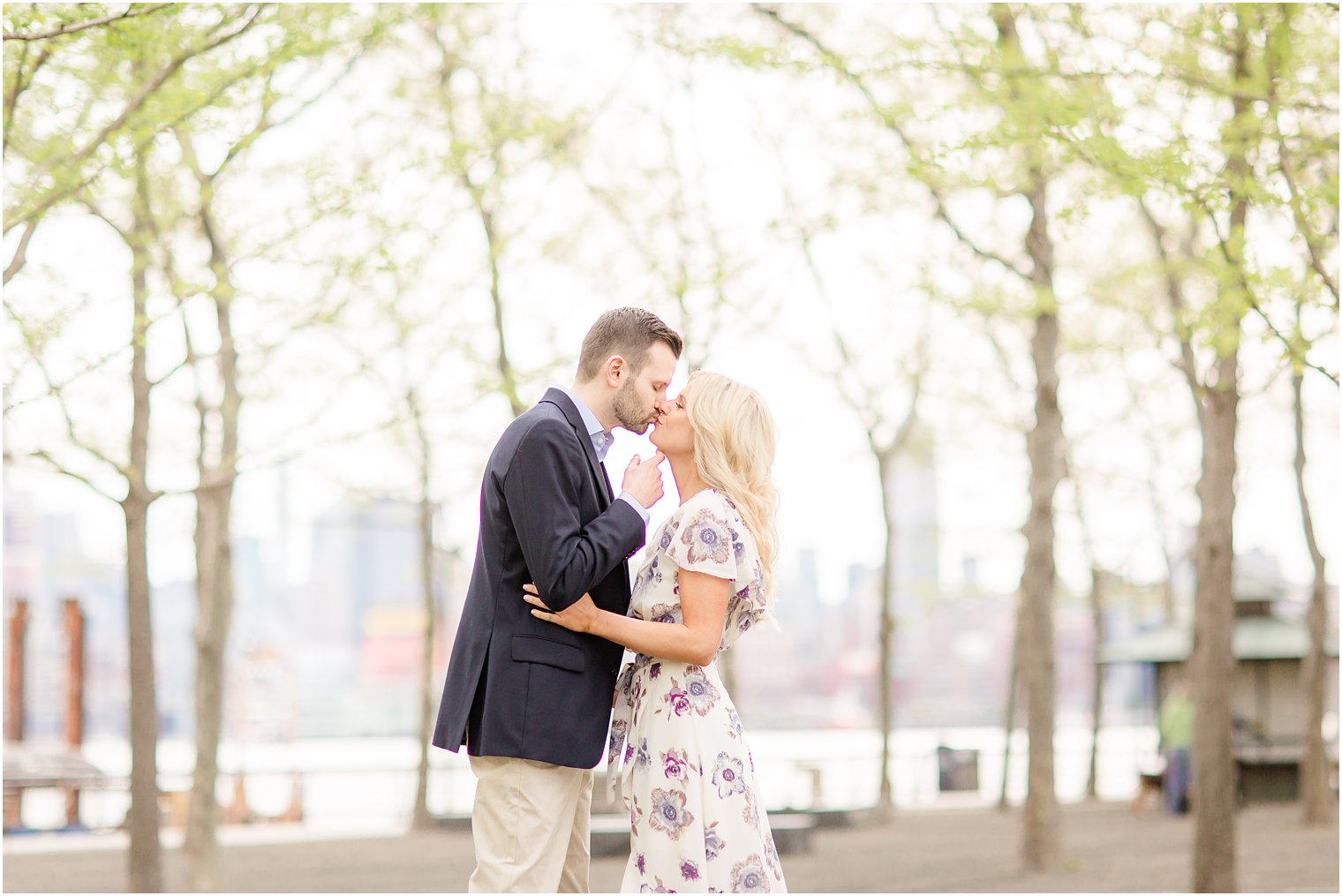 engagement photos in Hoboken