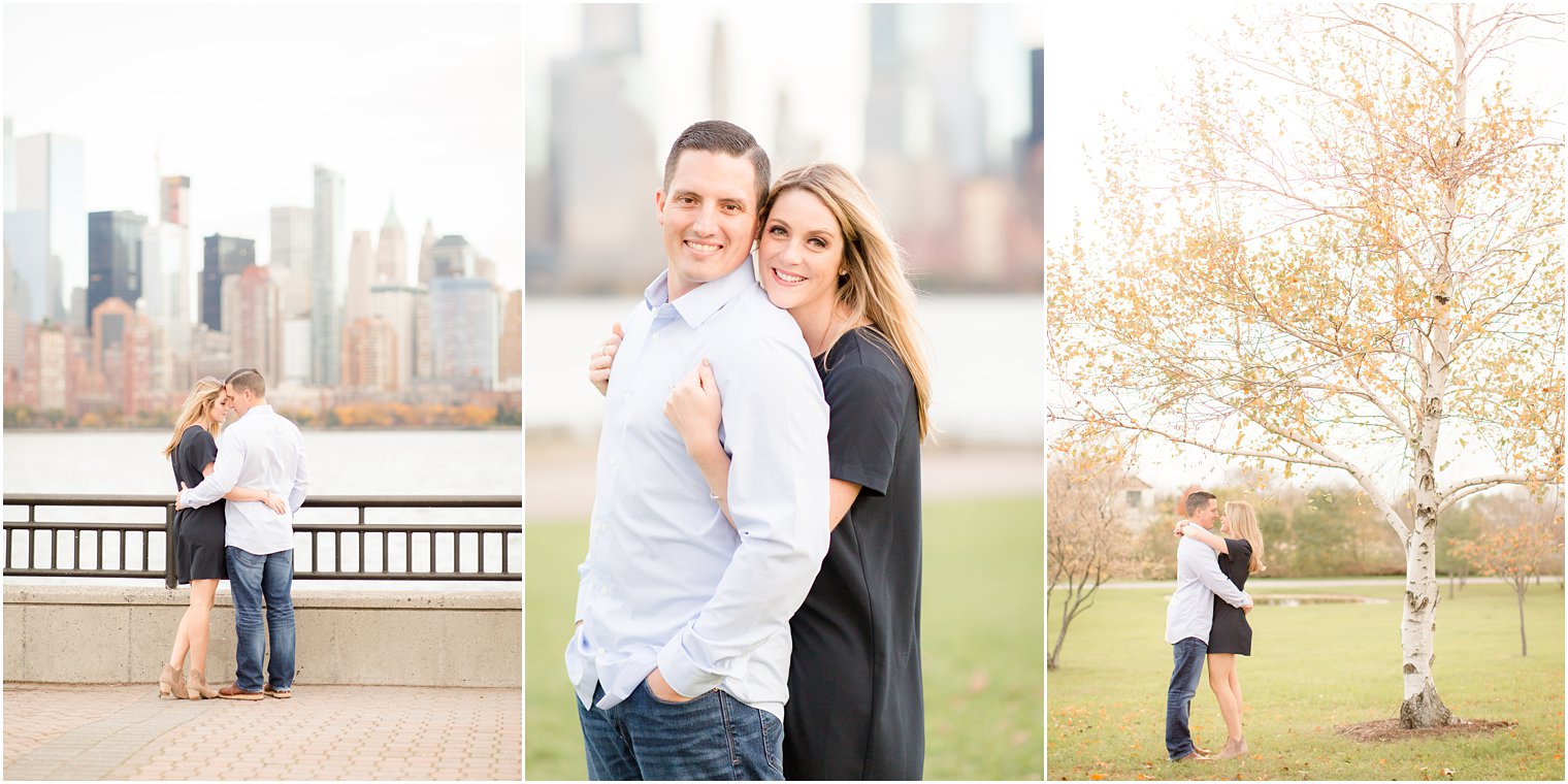 Liberty State Park Engagement Photos by Idalia Photography