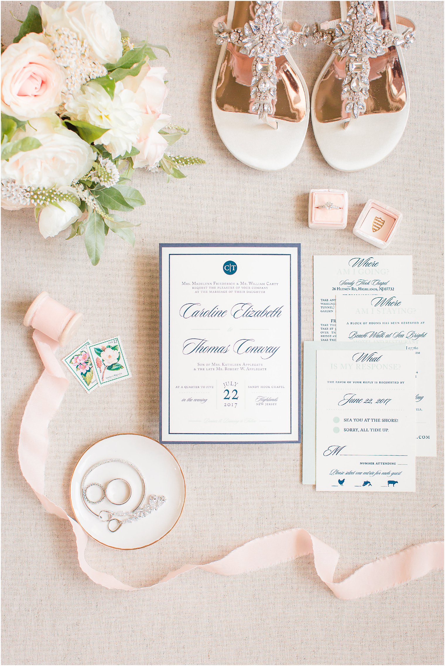 Wedding invitation by Art Paper Scissors
