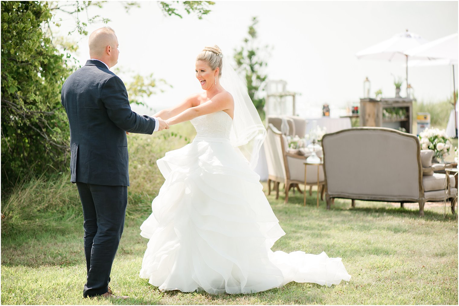 First look at Sandy Hook Chapel Wedding