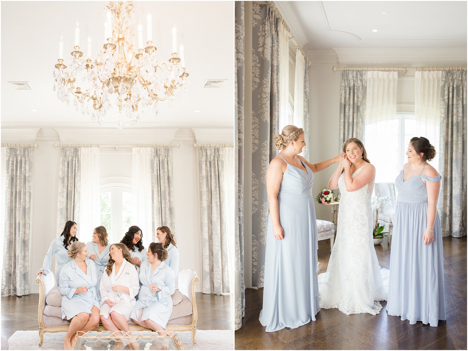 spacious bridal suite at Park Chateau