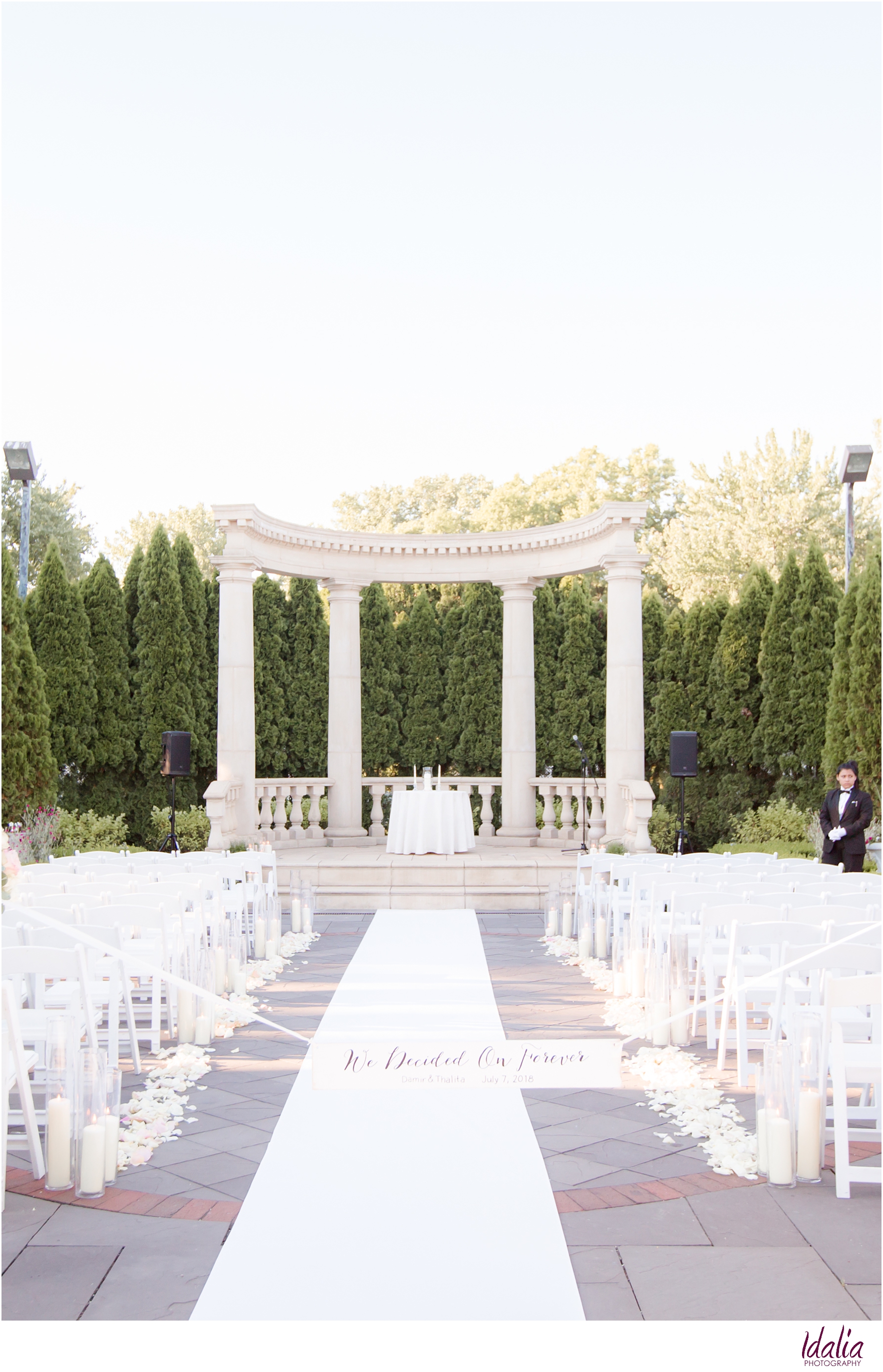 Click to learn more about outdoor ceremonies at The Rockleigh | #njweddingvenue #therockleigh