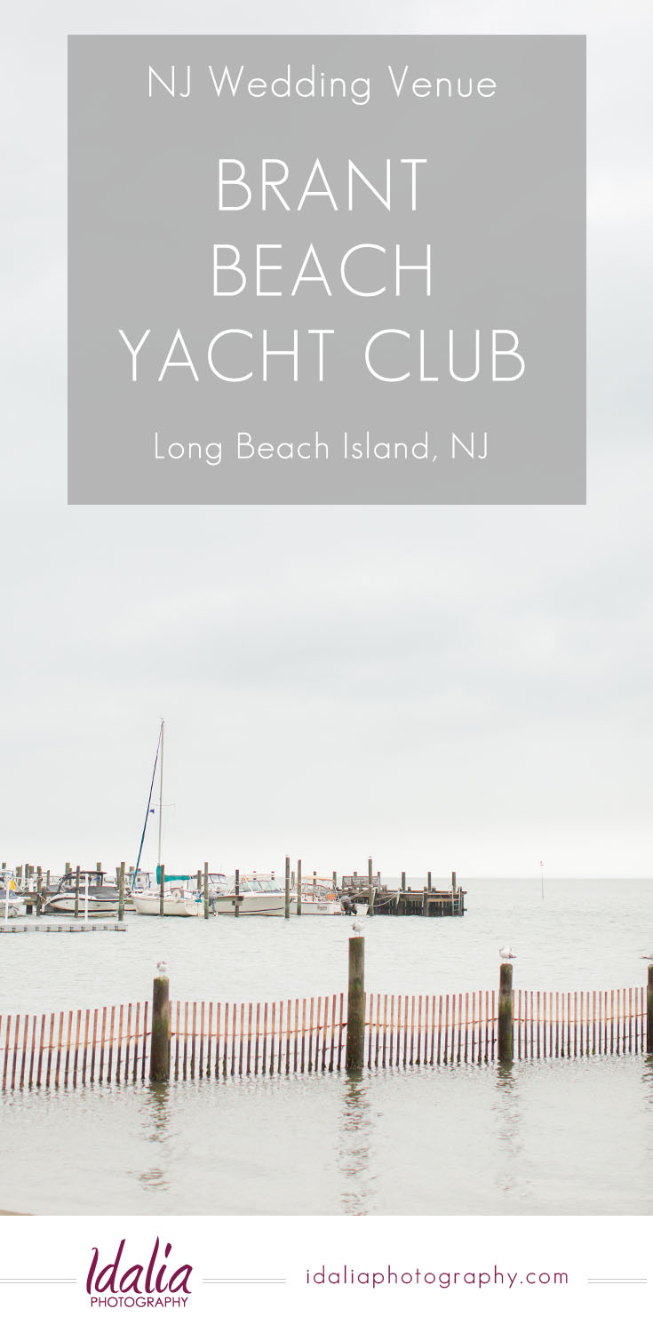 Venue Spotlight on Brant Beach Yacht Club, waterfront NJ wedding venue located on Long Beach Island, NJ.