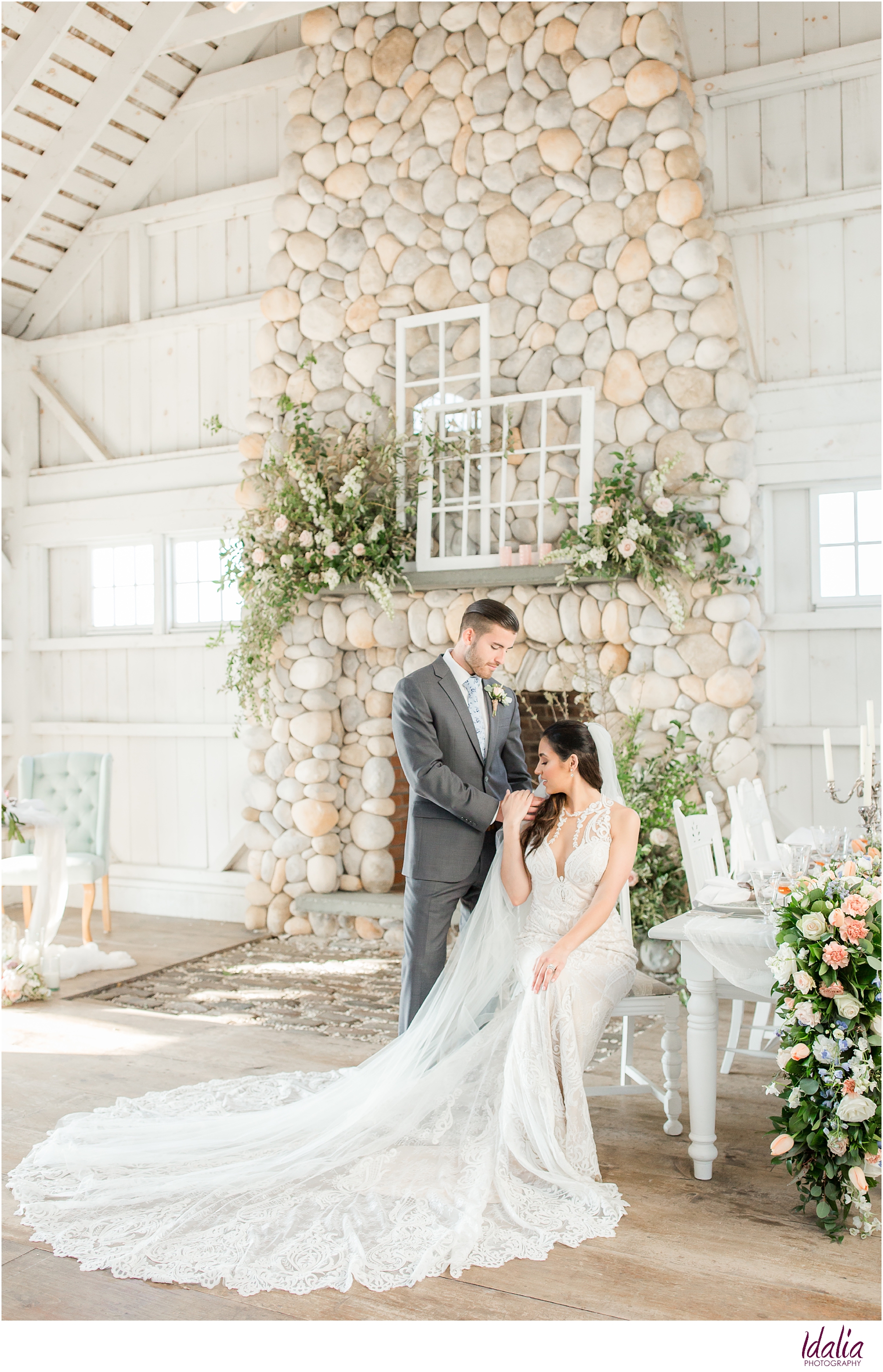 Wedding portrait at Bonnet Island Estate | Luxury NJ Wedding Venue in Manahawkin, NJ