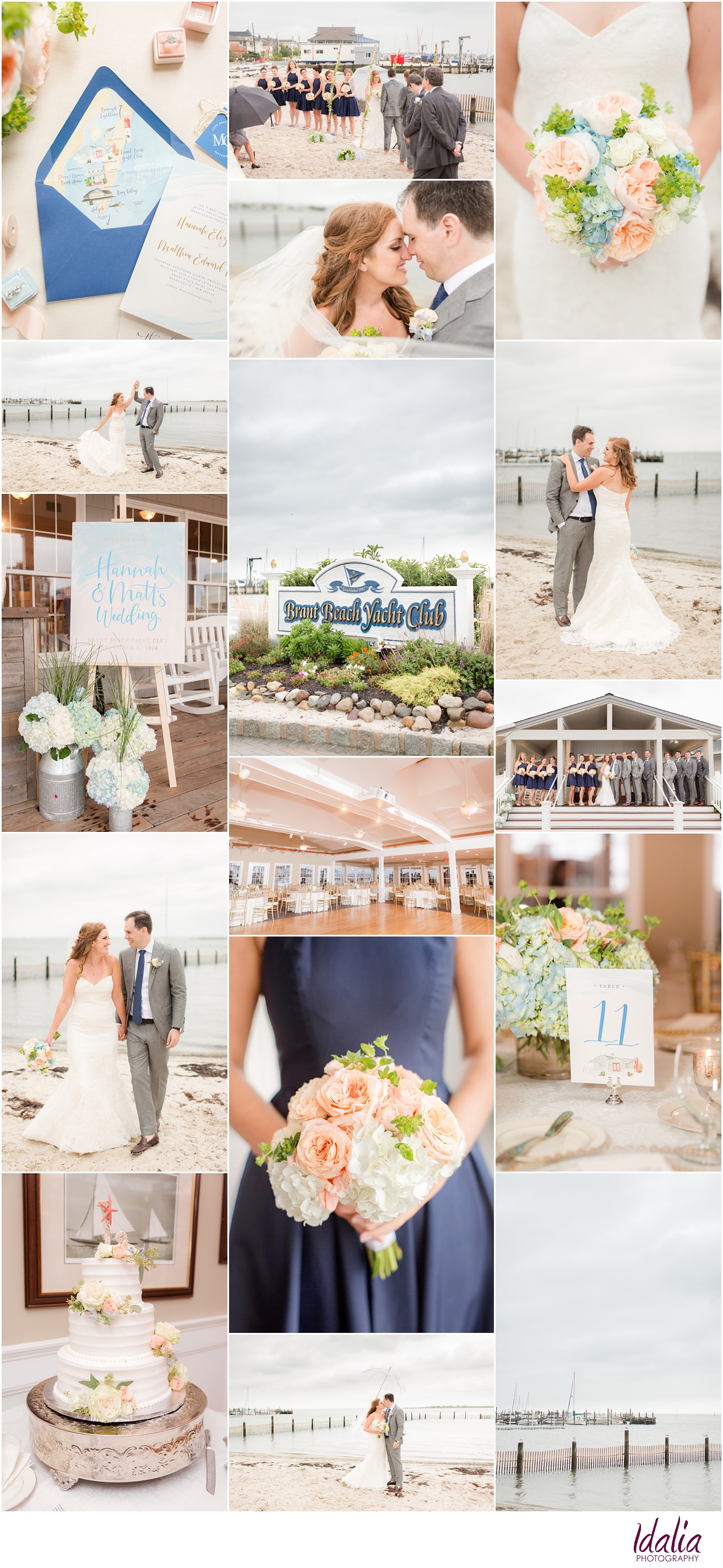 Brant Beach Yacht Club | NJ Wedding Venue | LBI Wedding Venue | Photos by Idalia Photography