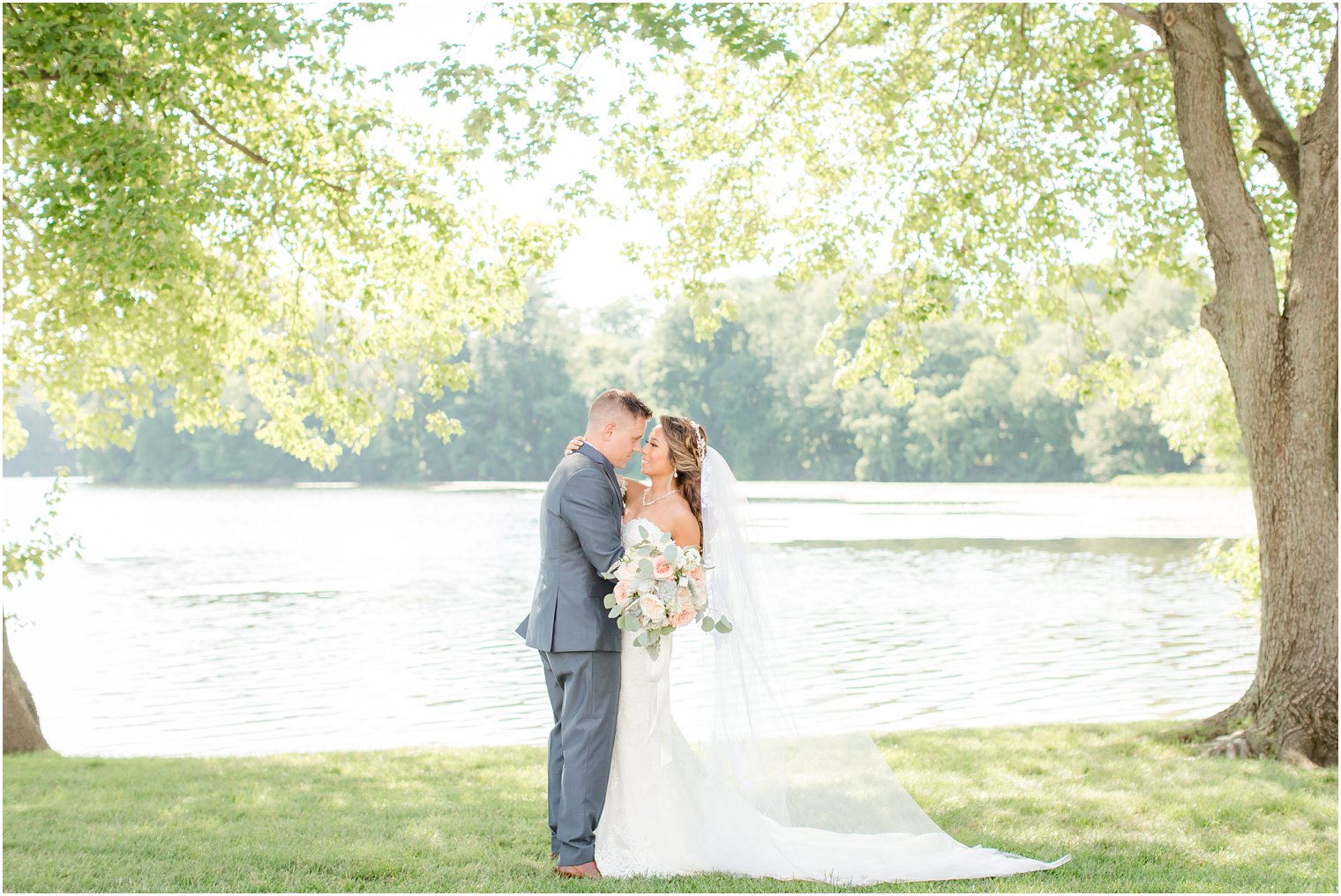 lakeside wedding in Franklin Lakes NJ