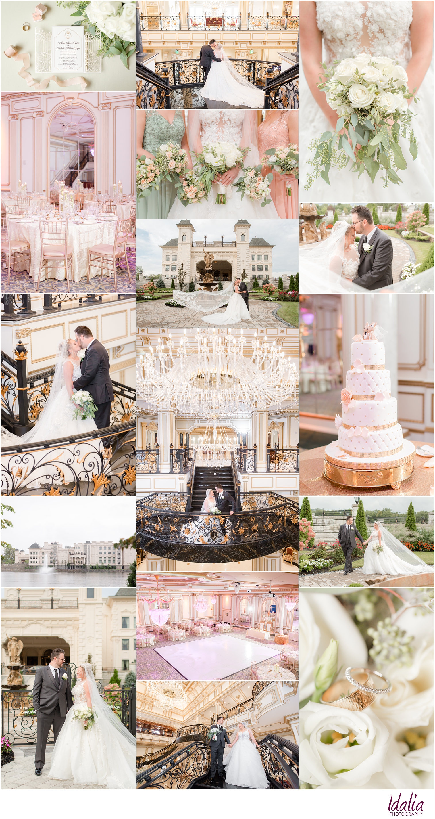 Venue Spotlight on Legacy Castle, a luxury NJ Wedding Venue in Pompton Plains, NJ | Photos by Idalia Photography