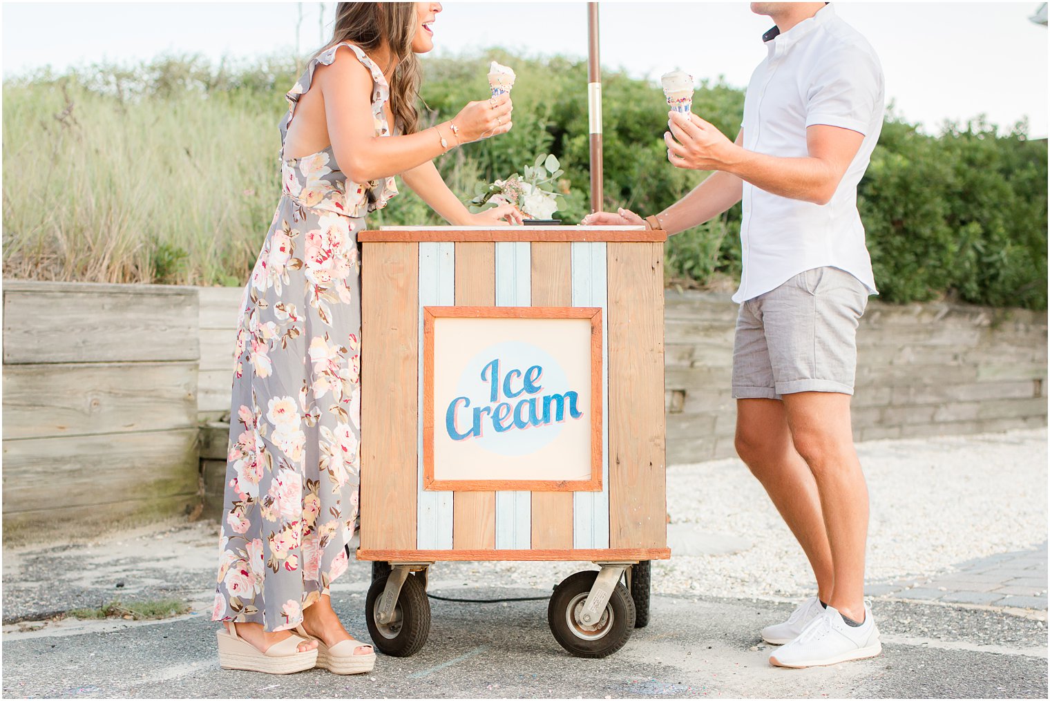 Ice cream cart from Rustic Drift