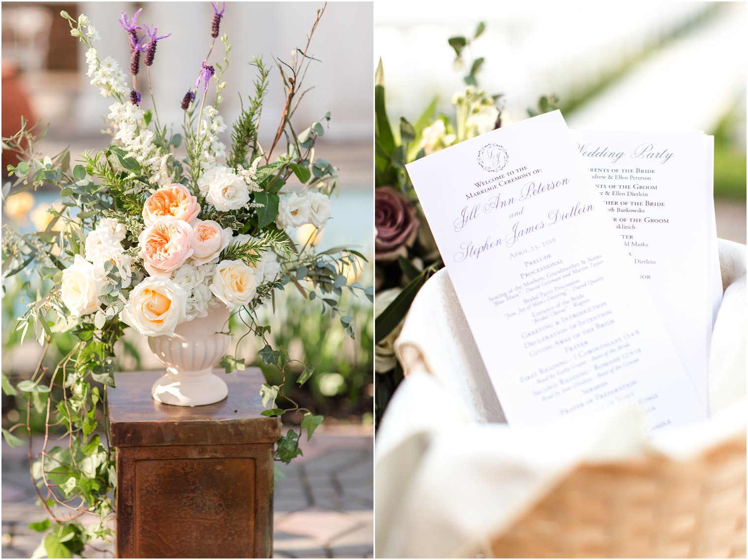 Outdoor ceremony at Shadowbrook in Shrewsbury, NJ