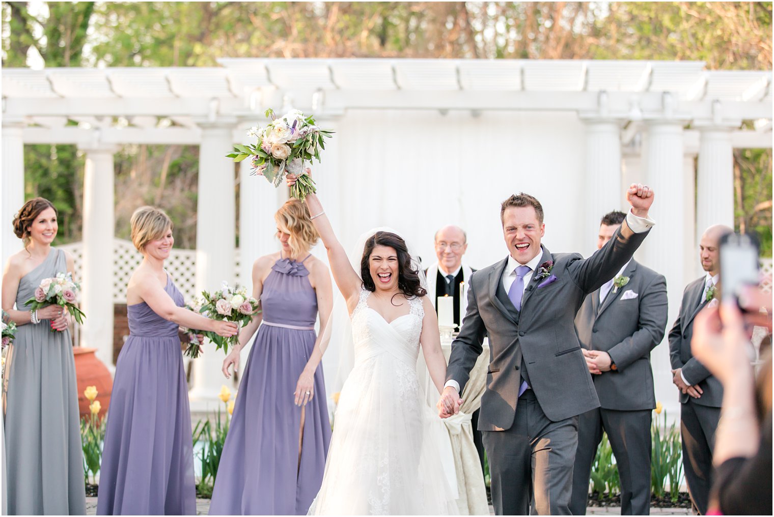 Outdoor ceremony at Shadowbrook in Shrewsbury, NJ