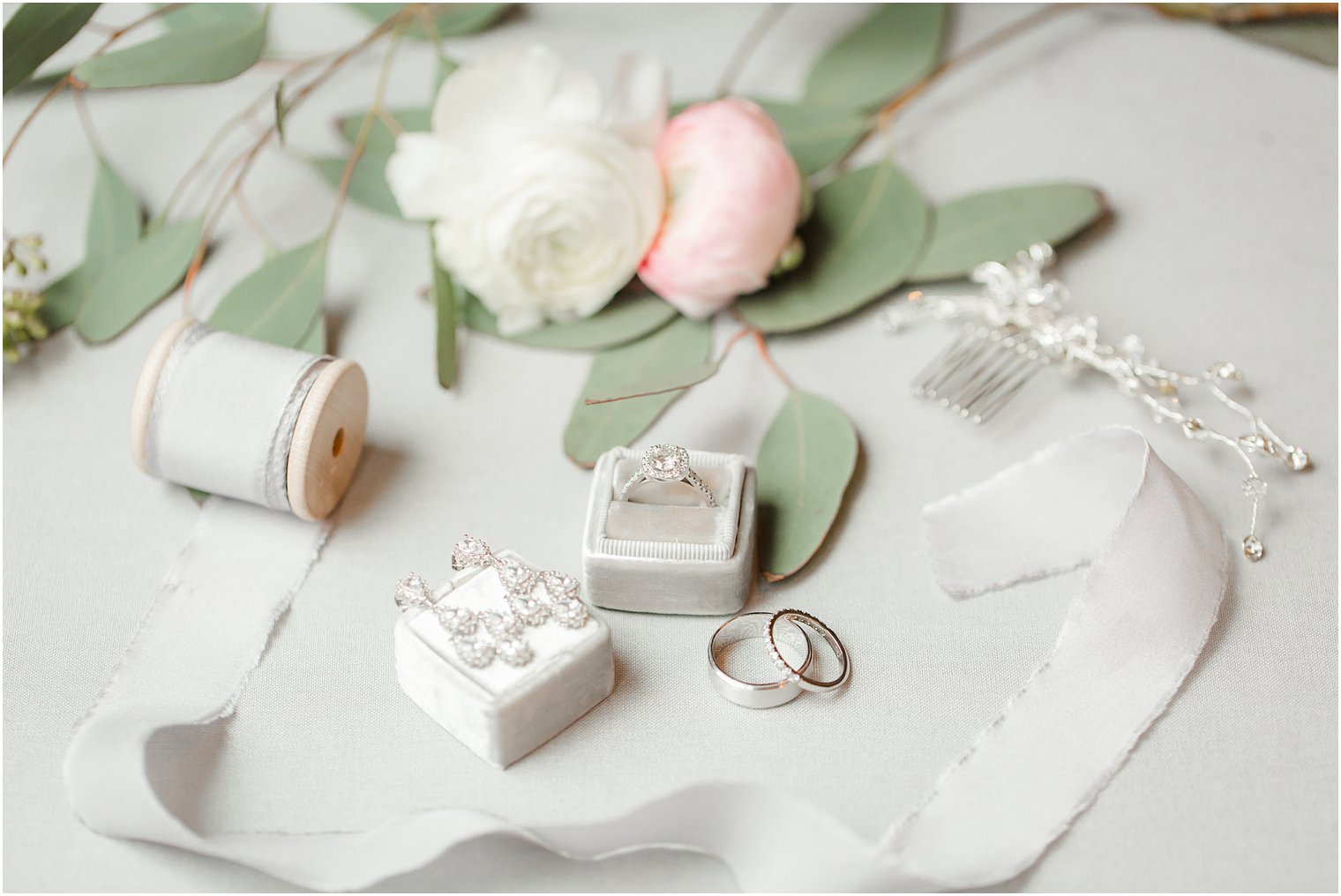 Bridal jewelry for wedding day 