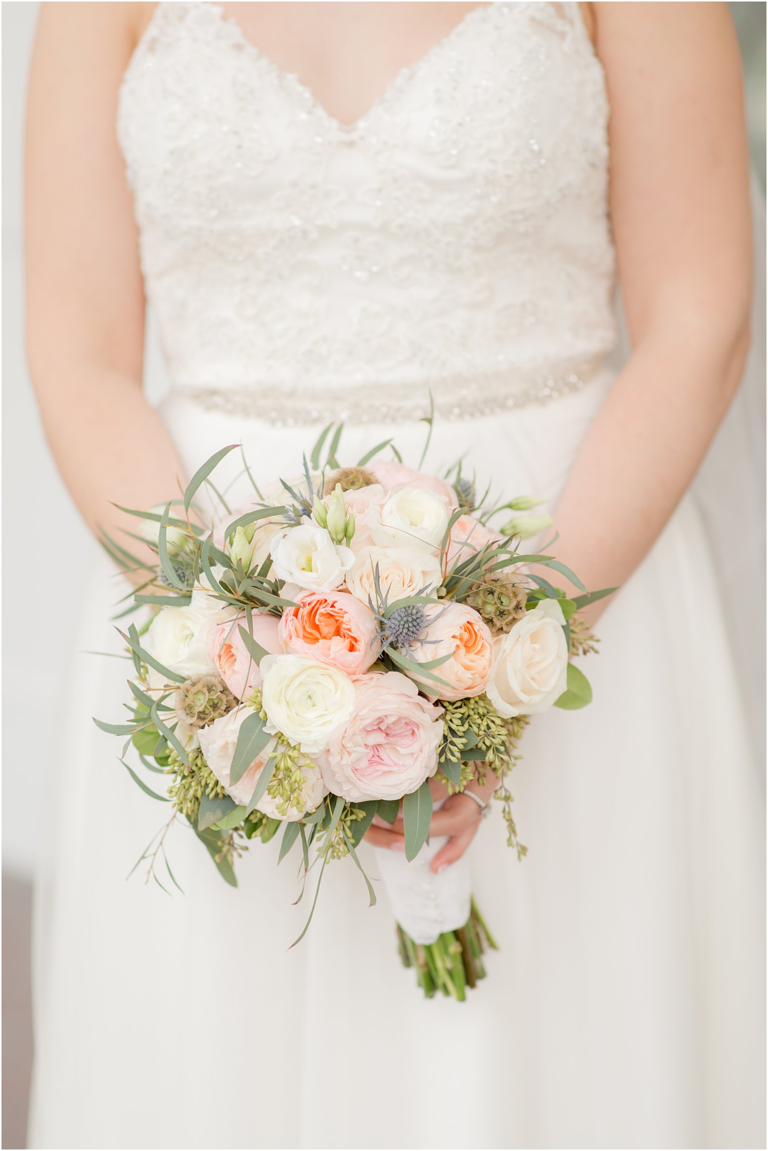 Bridal bouquet by Purple Iris Flower Shop 