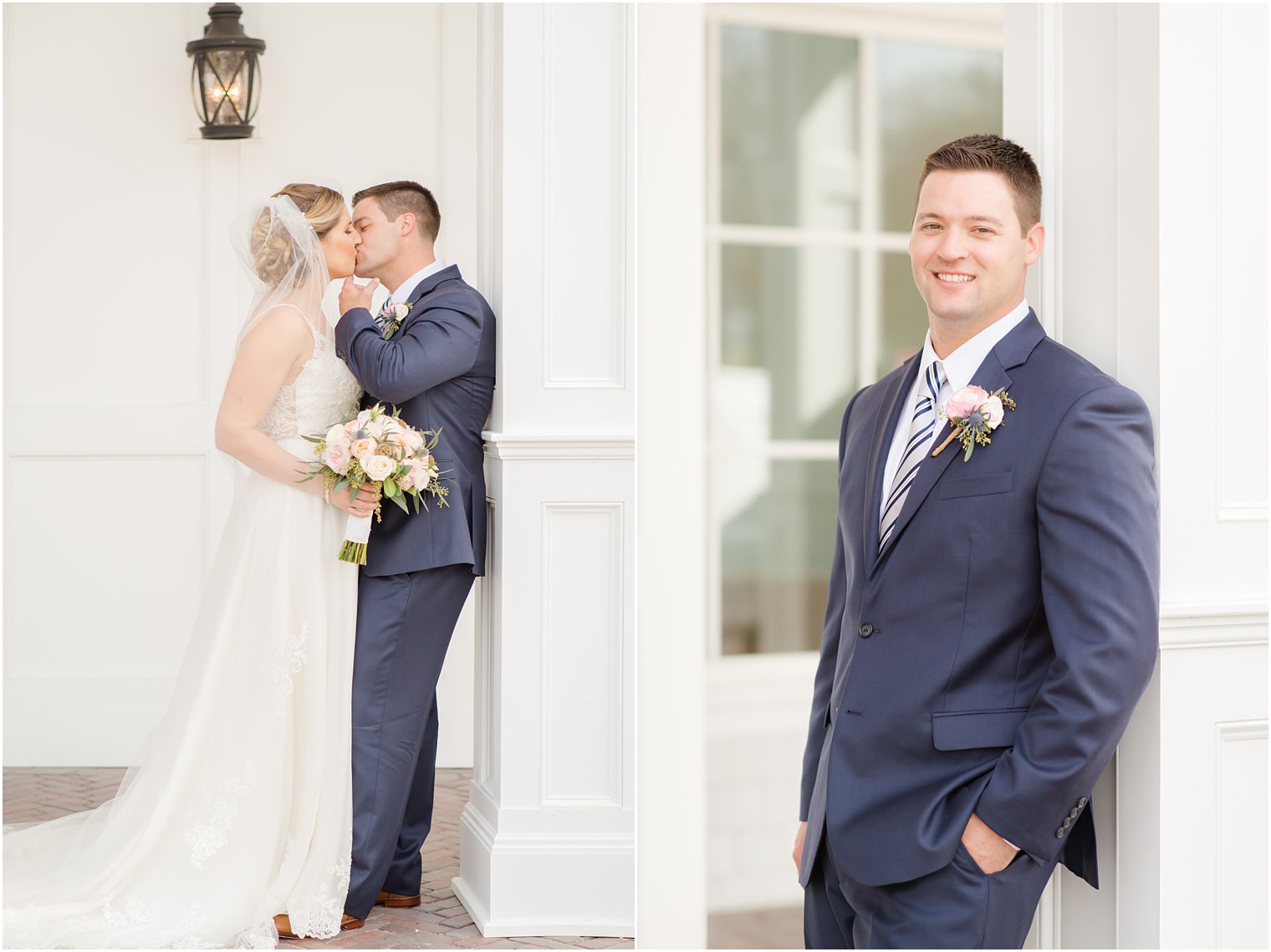 Wedding portraits at The Mill Lakeside Manor