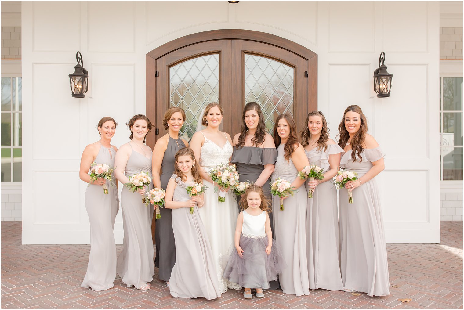 Photo of bridesmaids at The Mill Lakeside Manor Wedding