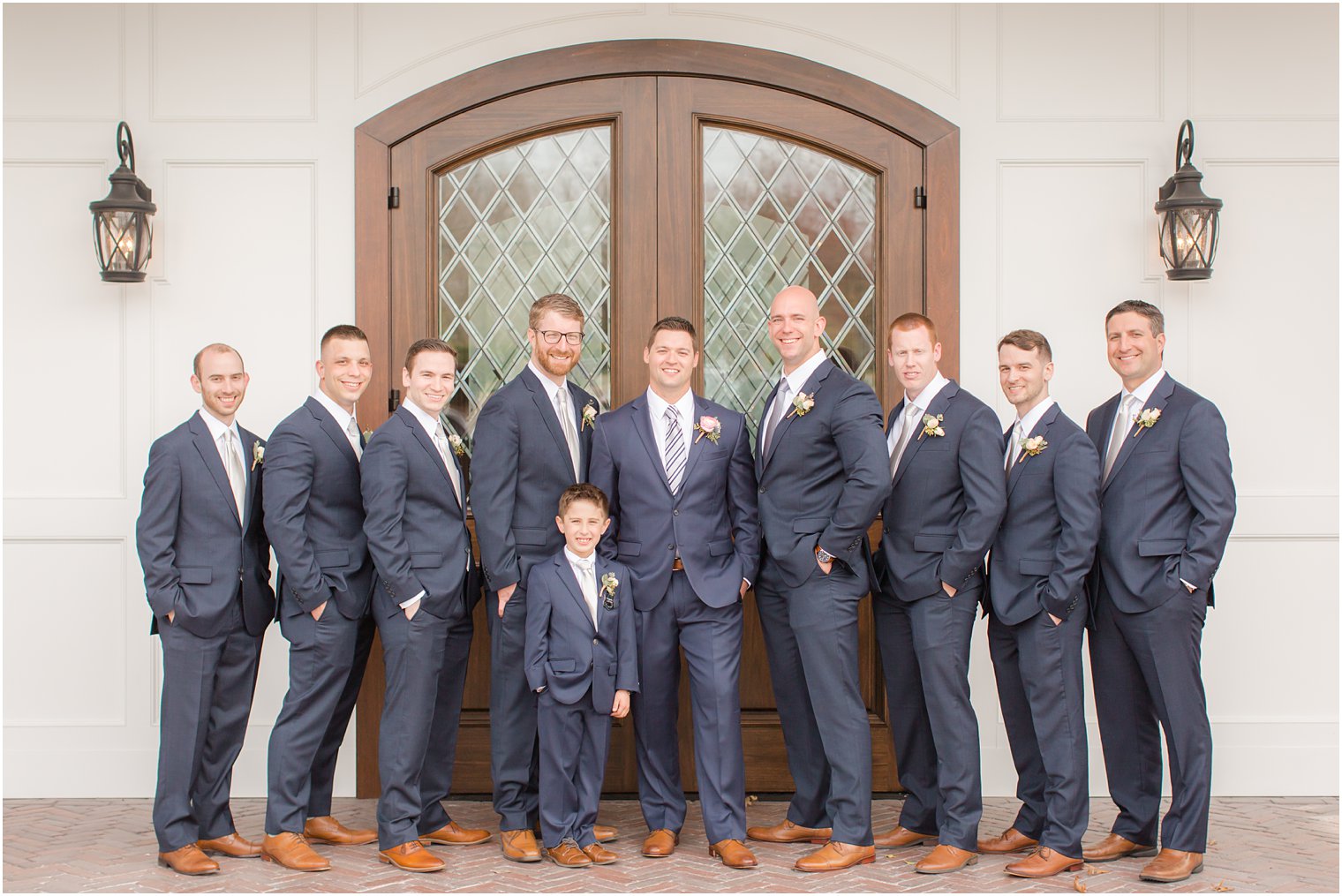 Groom and groomsman photo 