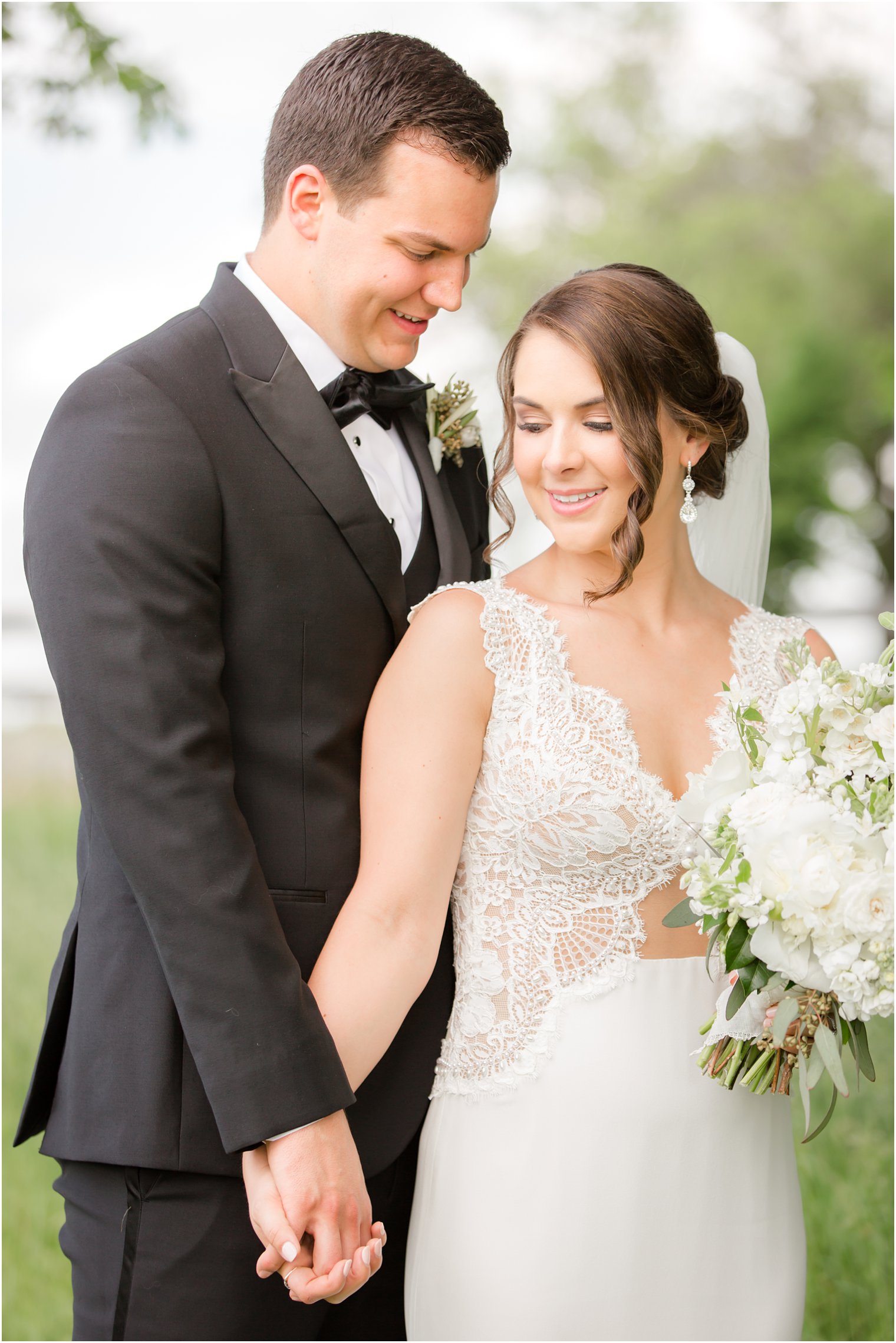 bride and groom in Stone Tower Winery Wedding Photos by Idalia Photography