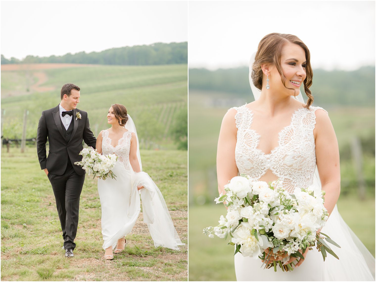 candid photos of bride and groom in in Stone Tower Winery Wedding Photos by Idalia Photography