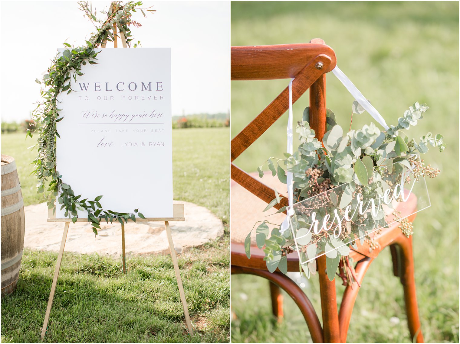 wedding ceremony in Stone Tower Winery Wedding Photos by Idalia Photography