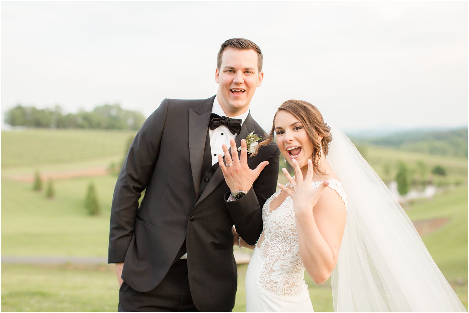 golden hour portraits in Stone Tower Winery Wedding Photos by Idalia Photography