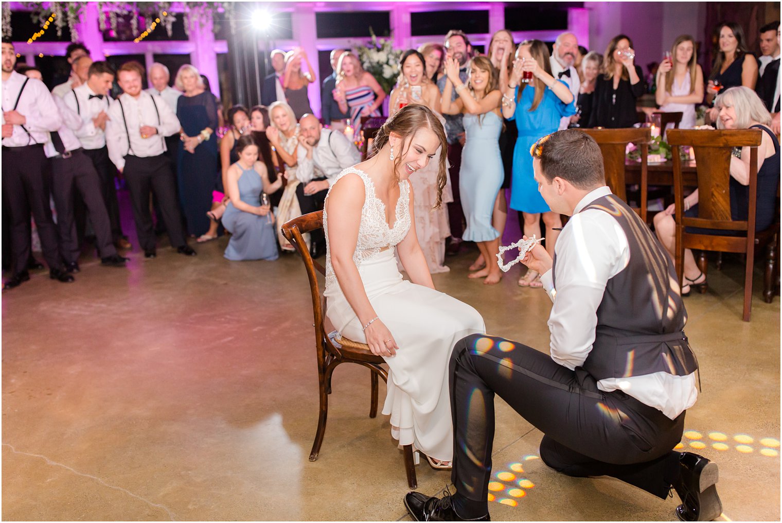 wedding reception dancing photos in Stone Tower Winery Wedding Photos by Idalia Photography