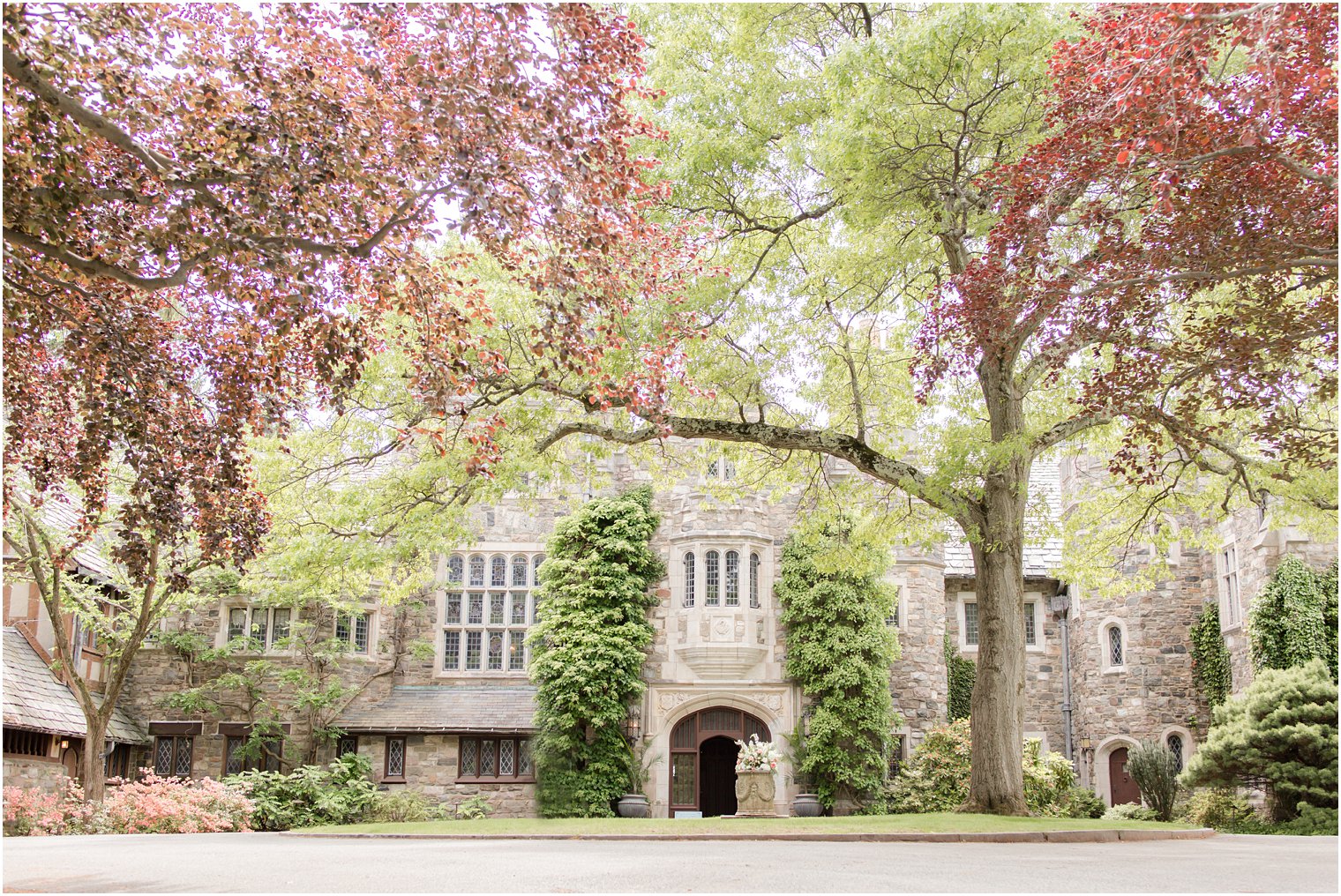 Wedding Venue The Castle at Skylands Manor Wedding Photos by Idalia Photography