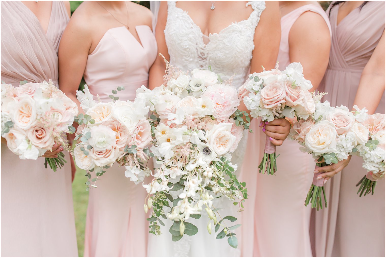 bouquets by Twisted Willow Flowers | The Castle at Skylands Manor Wedding Photos by Idalia Photography