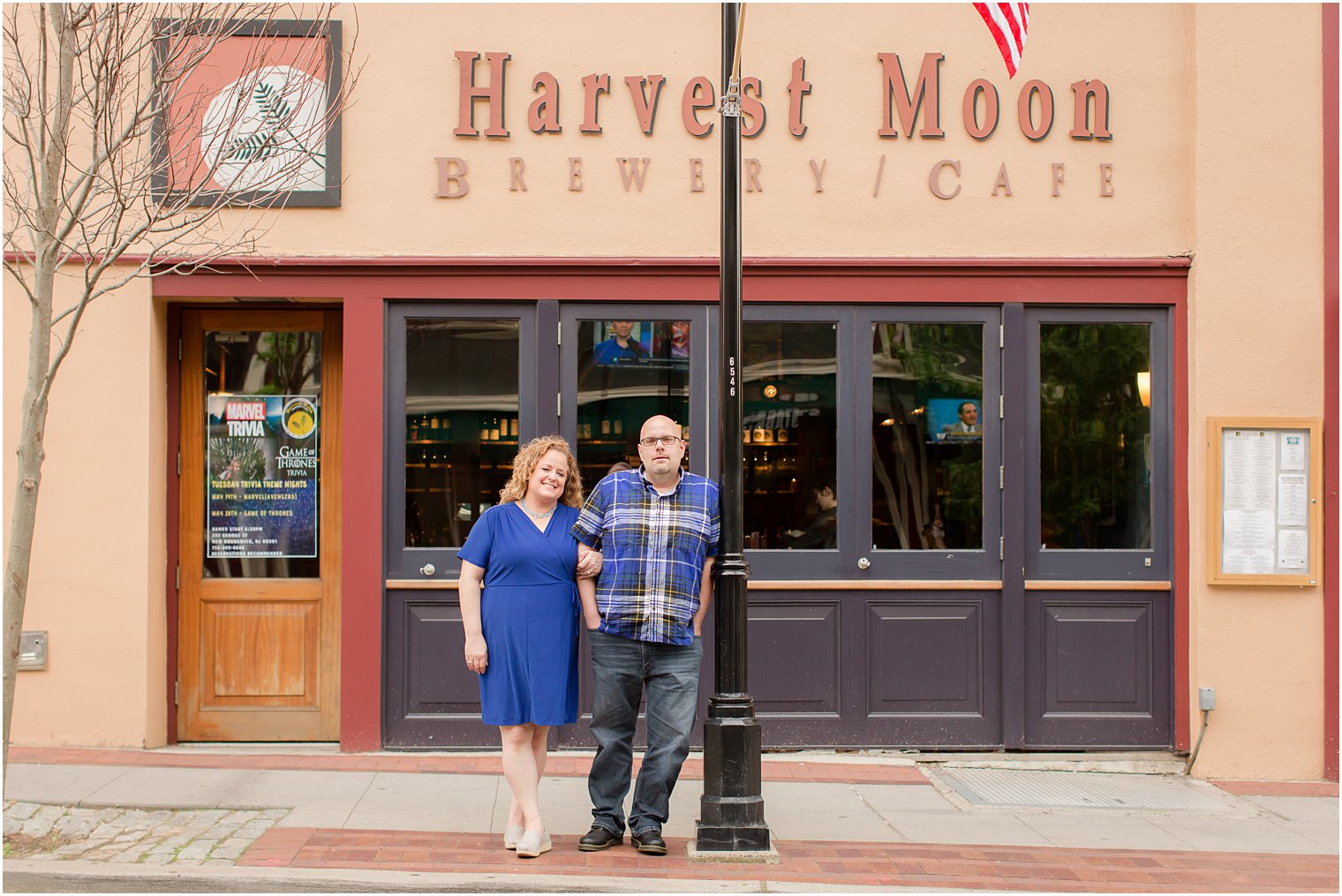 Harvest Moon Brewery Engagement Session