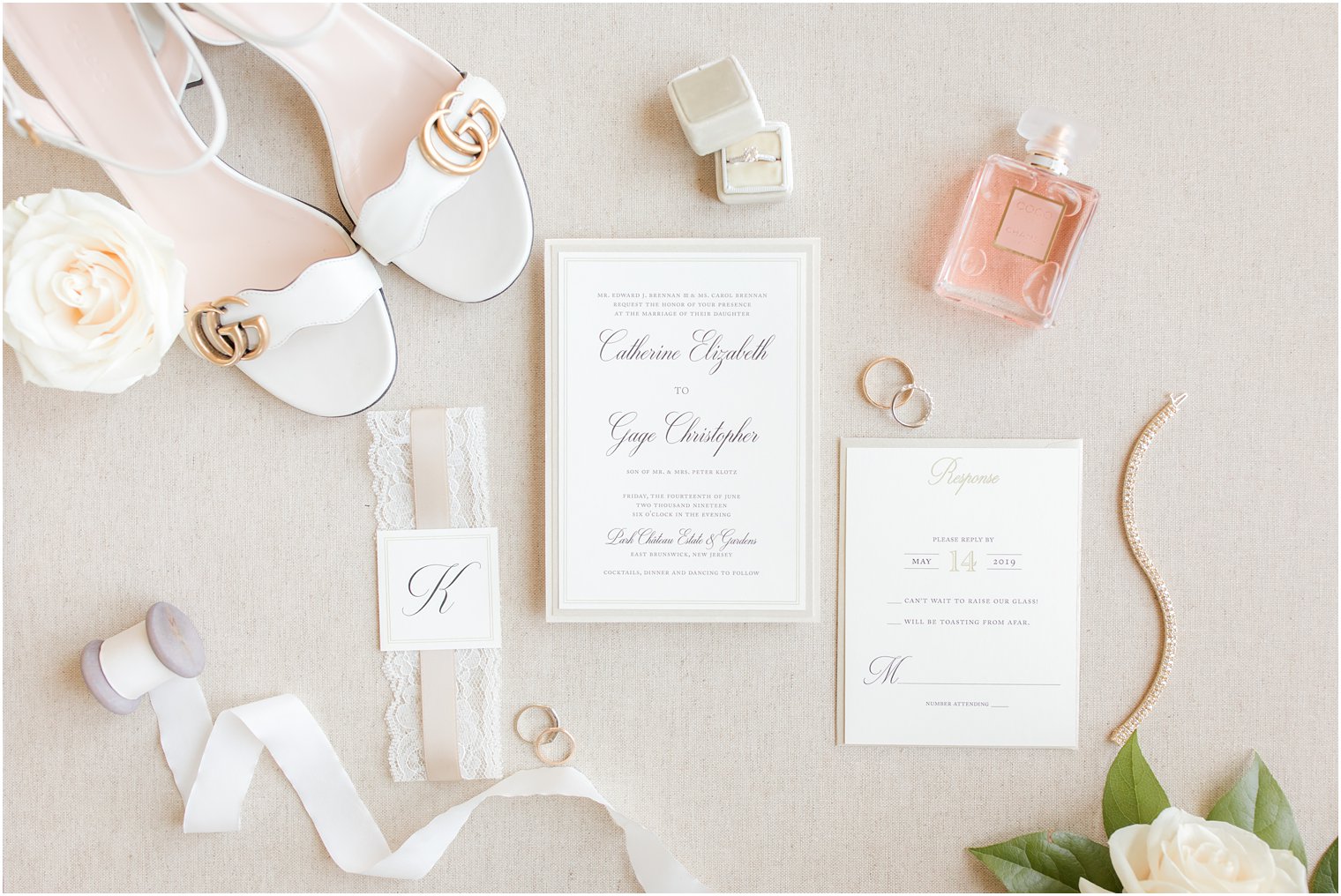 Elegant wedding invitation with Lace by Art Paper Scissor