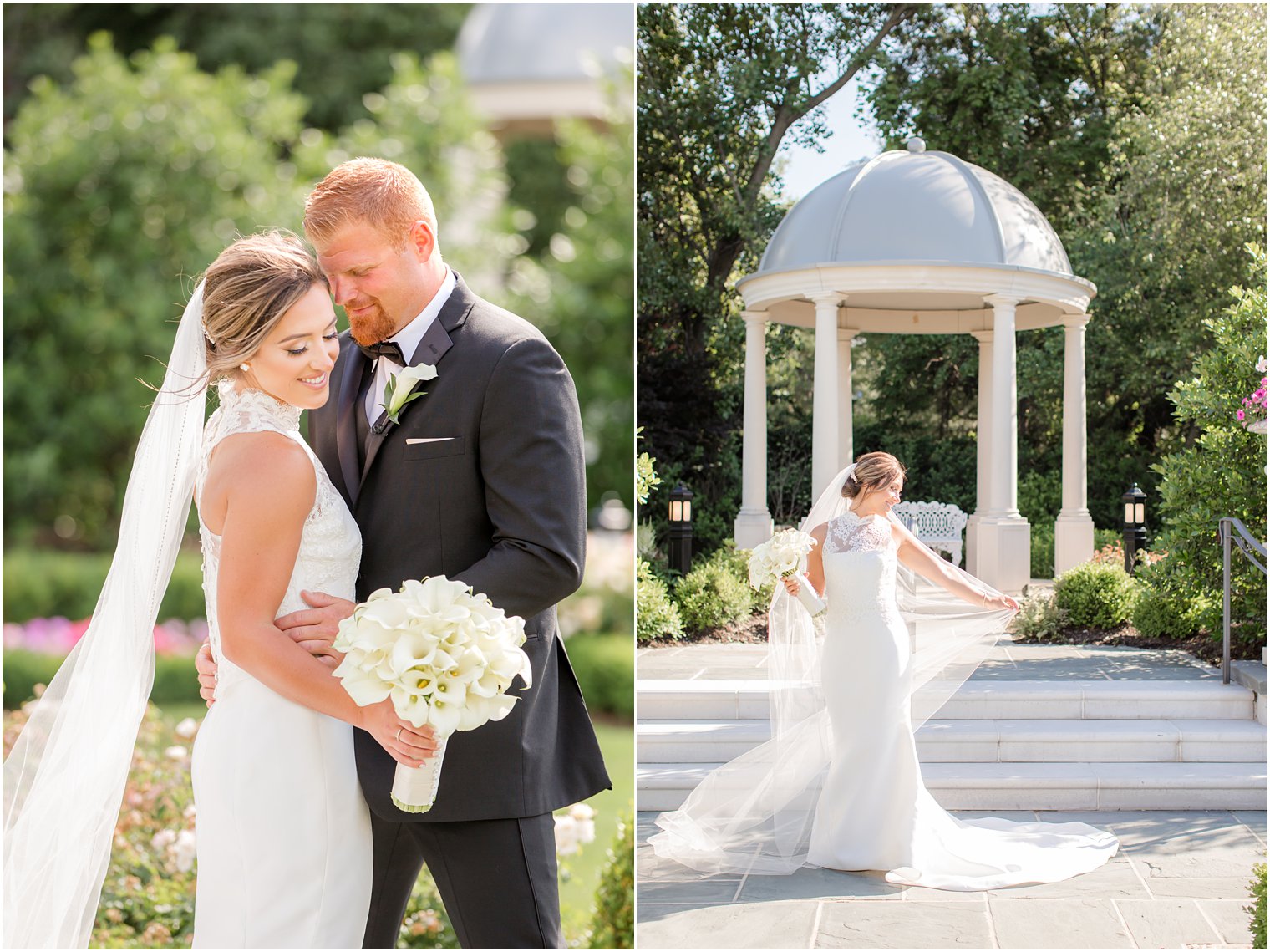 Wedding portraits at Park Chateau Estate and Gardens