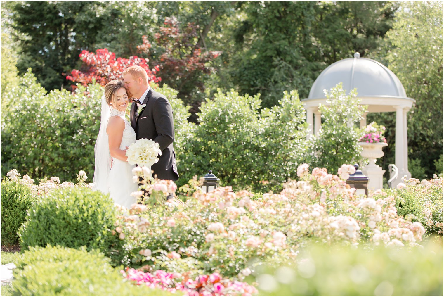 Bride and groom portraits at Park Chateau Estate and Gardens