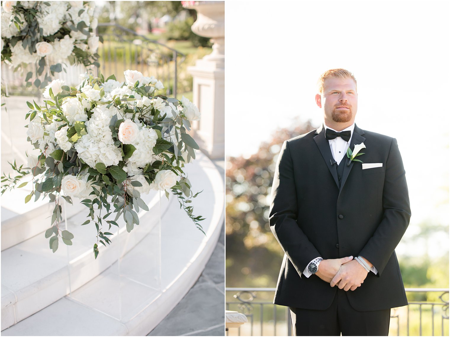 Outdoor wedding ceremony at Park Chateau Estate and Gardens