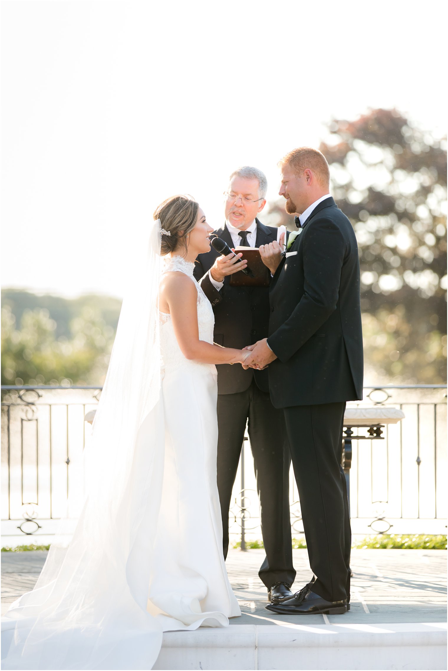 Outdoor wedding ceremony at Park Chateau Estate and Gardens