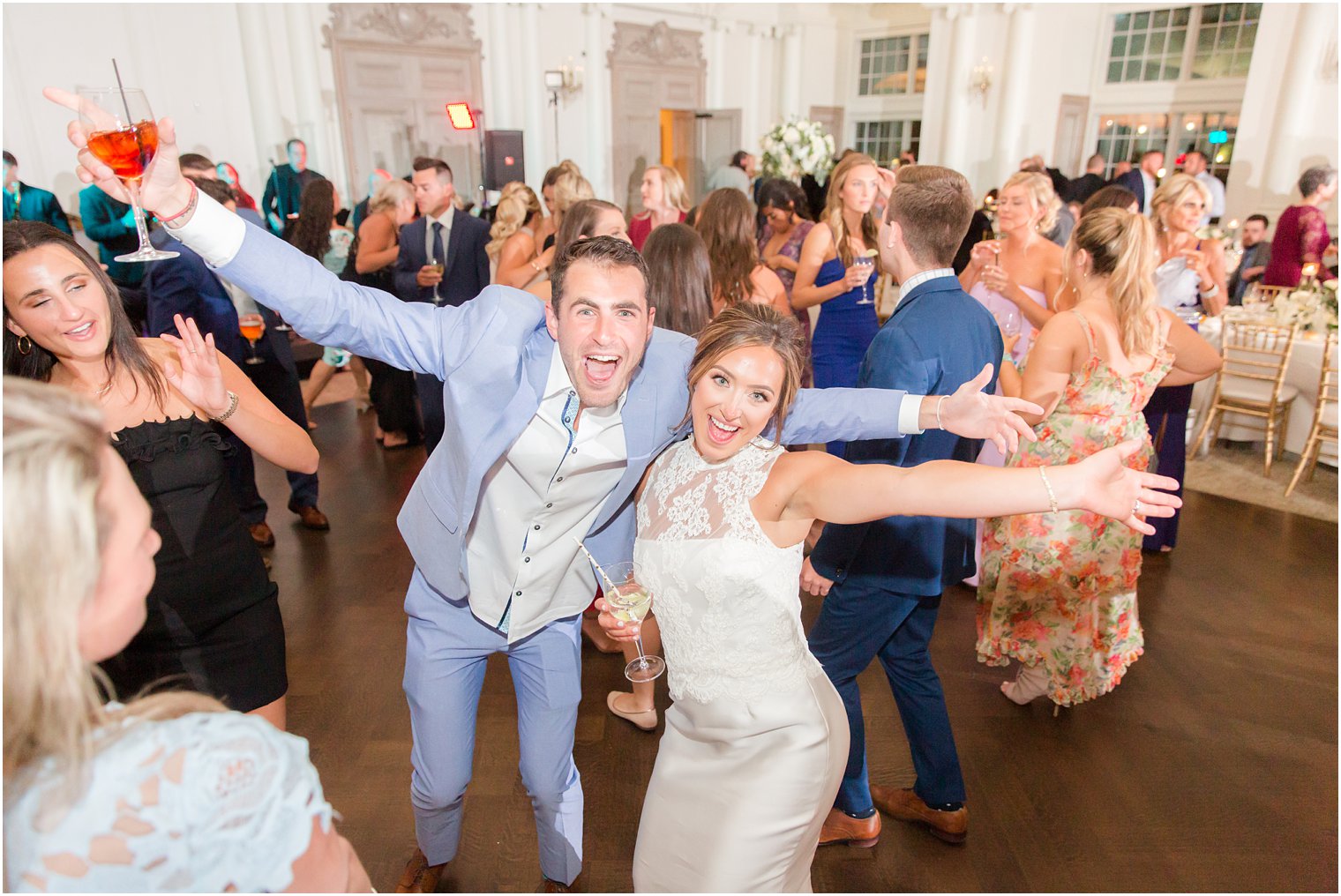 Wedding dancing at Park Chateau Estate Wedding Reception