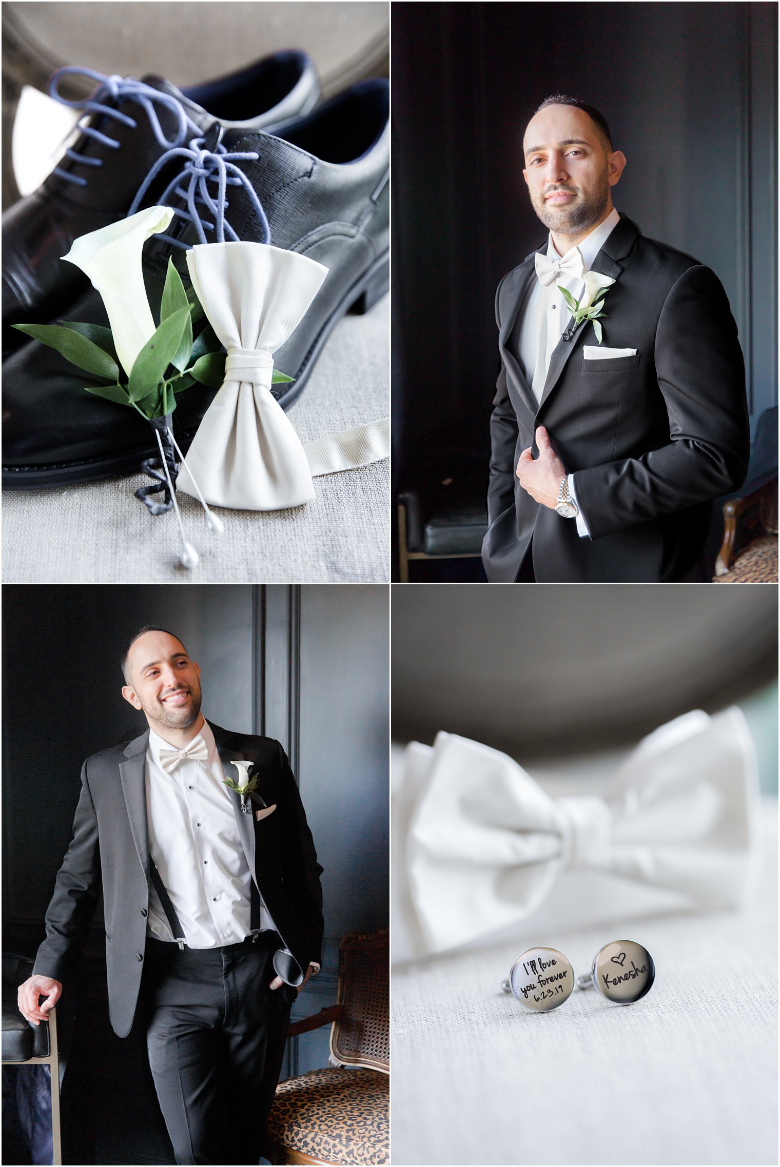 Groom details at Park Chateau Estate Wedding