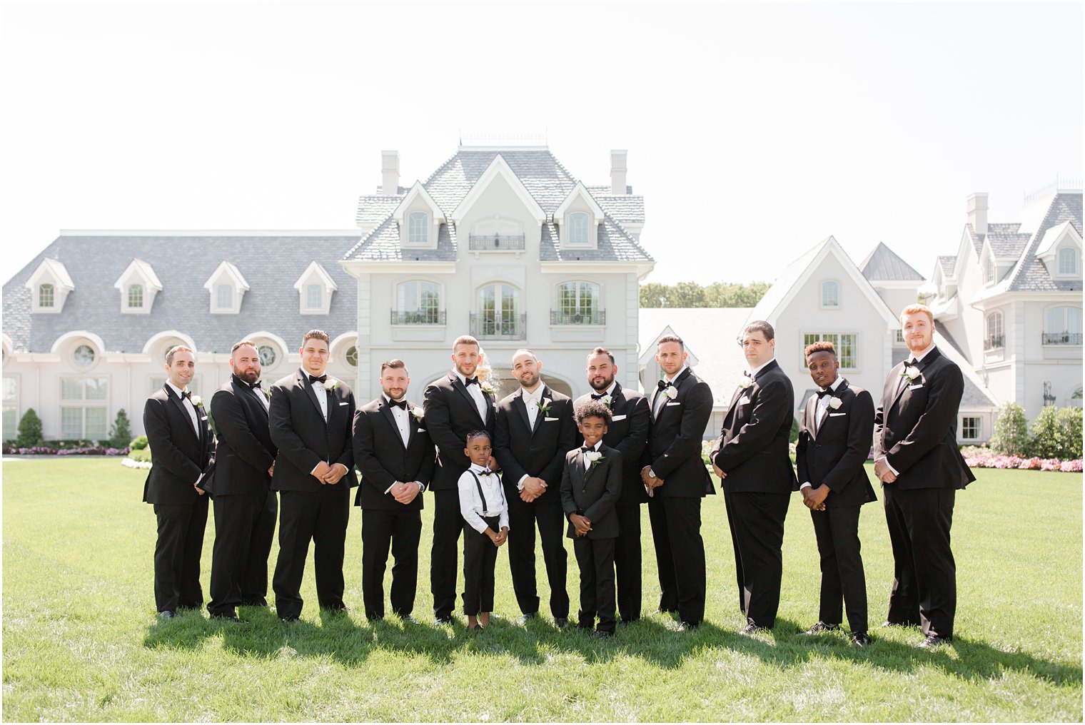 Groomsmen at Park Chateau Estate