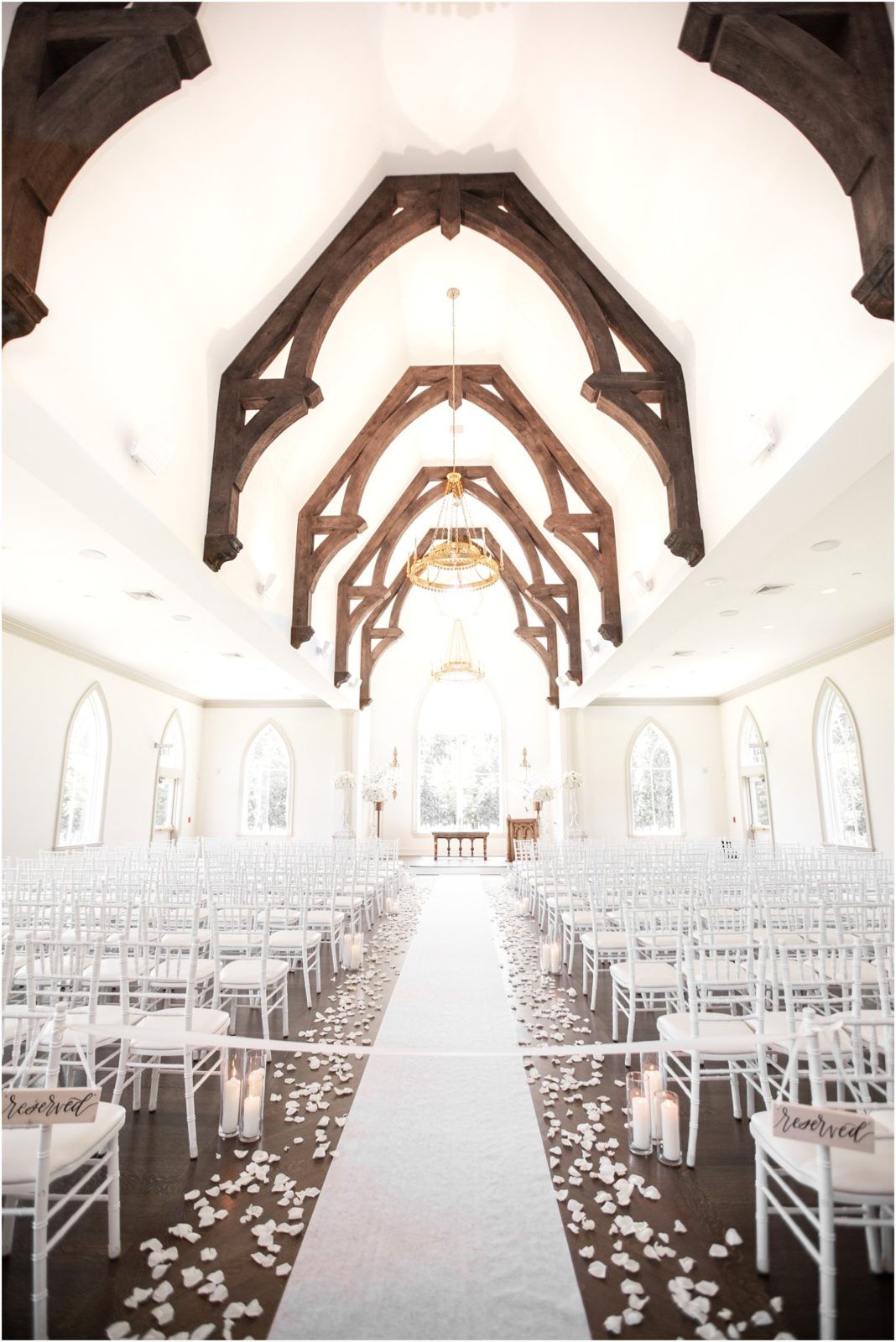 Ceremony at Park Chateau Estate chapel