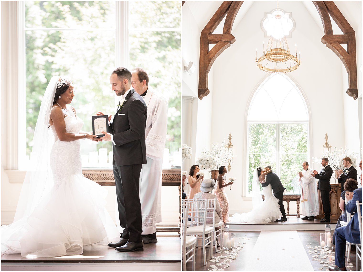 Wedding ceremony at Park Chateau Estate Chapel Wedding