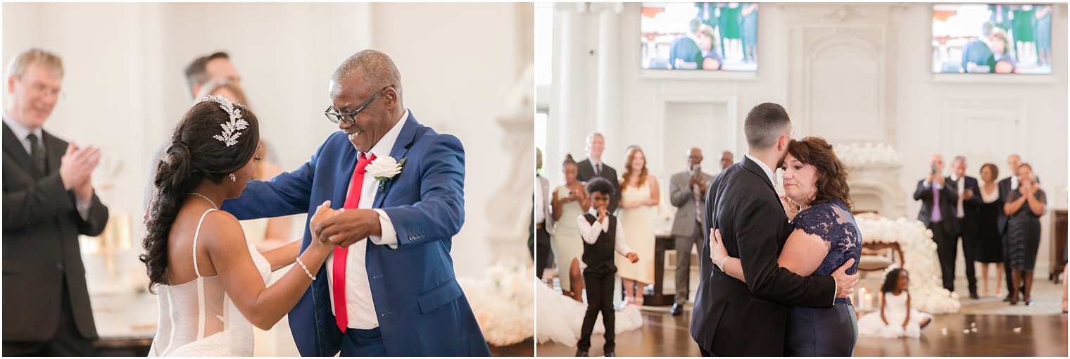 Parent dances at Park Chateau Estate Chapel Wedding