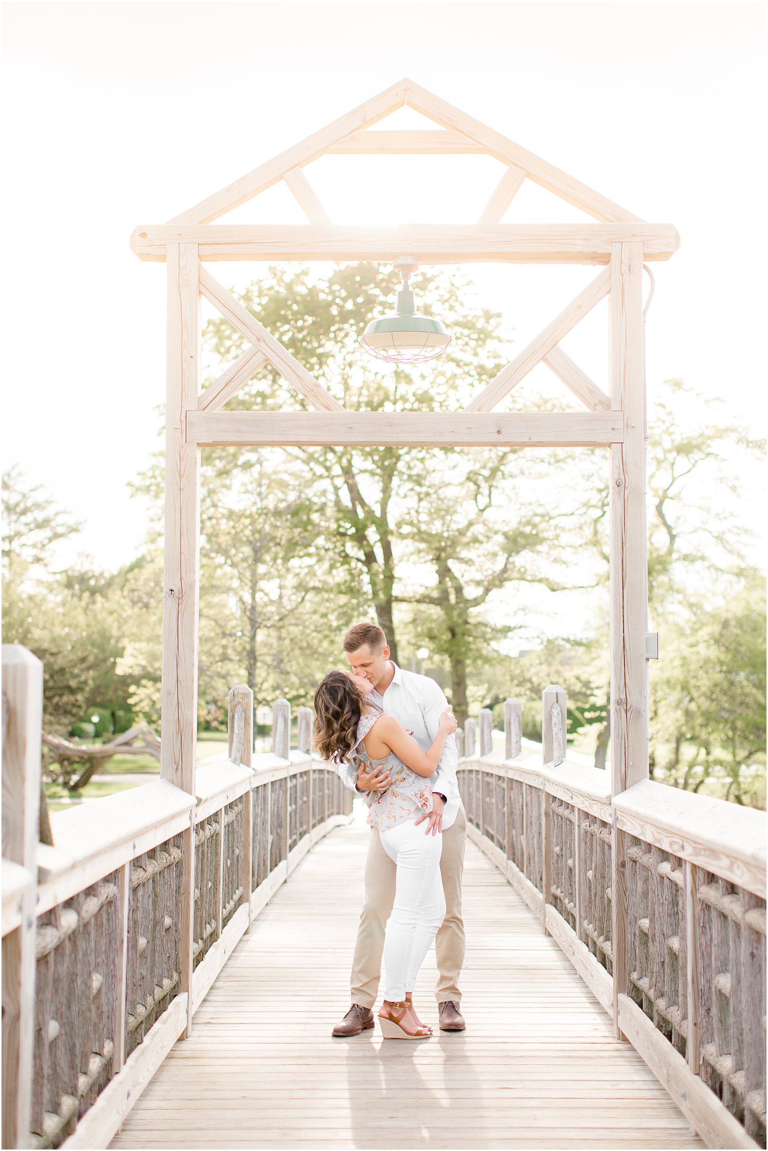 Engaged couple in Spring Lake NJ by Spring Lake Wedding Photographer