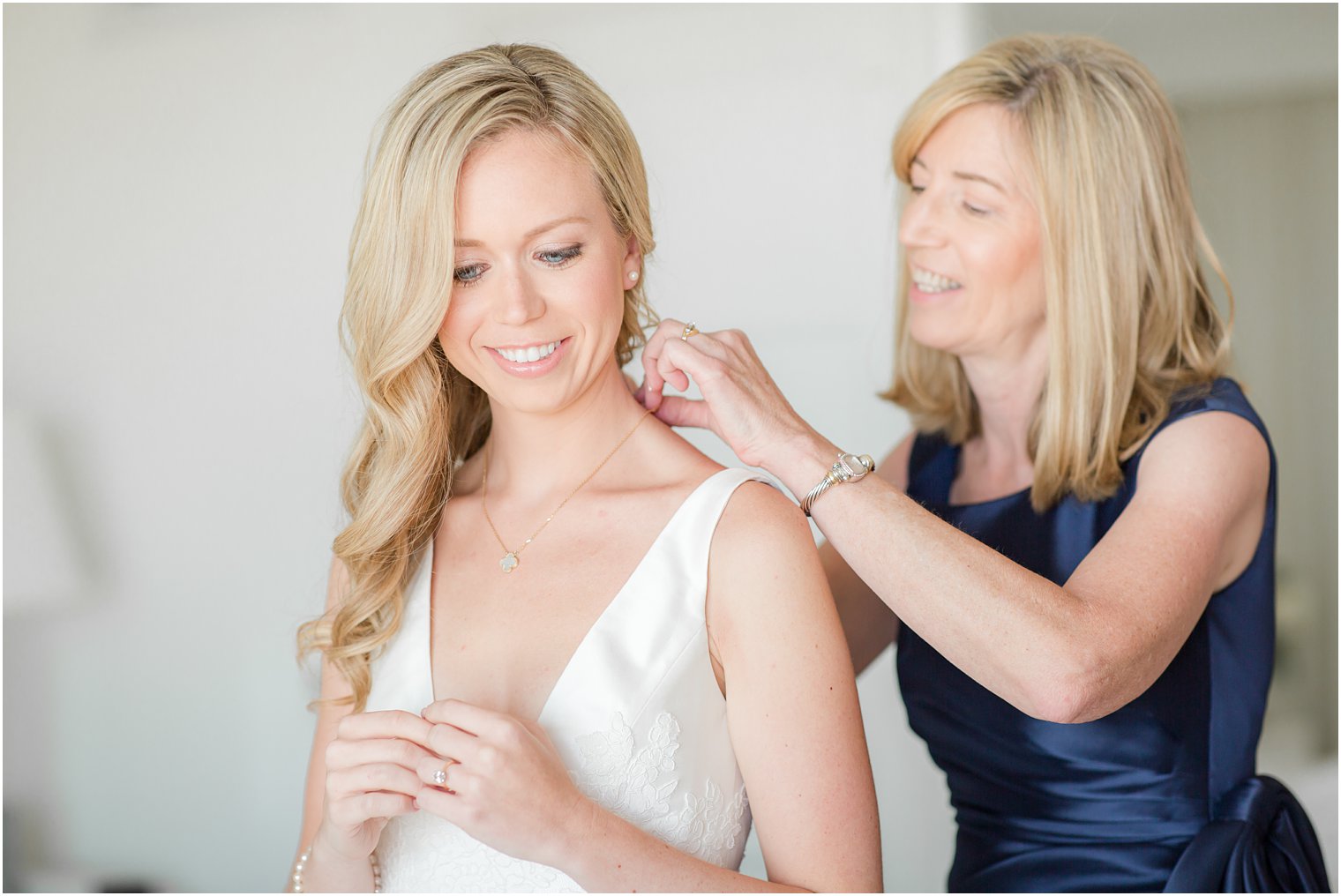 Bride getting ready at ICONA Beach Resort