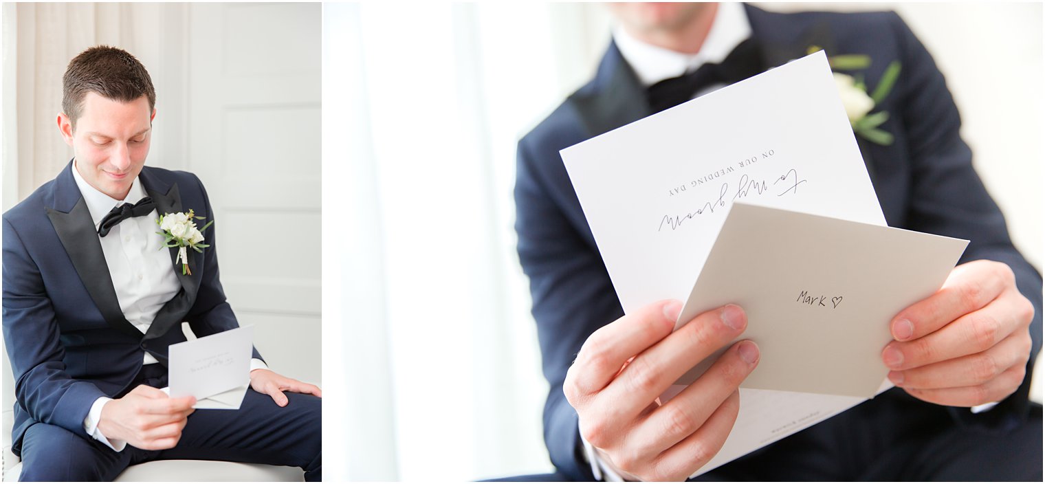 Groom getting ready at ICONA Beach Resort