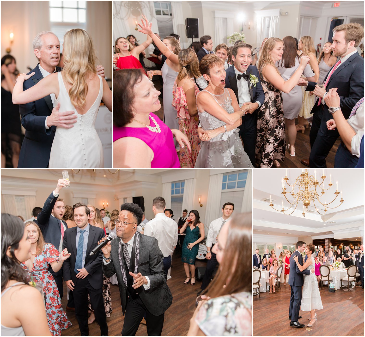 Wedding reception dancing to music by Hank Lane Band at Stone Harbor Golf Club Wedding 