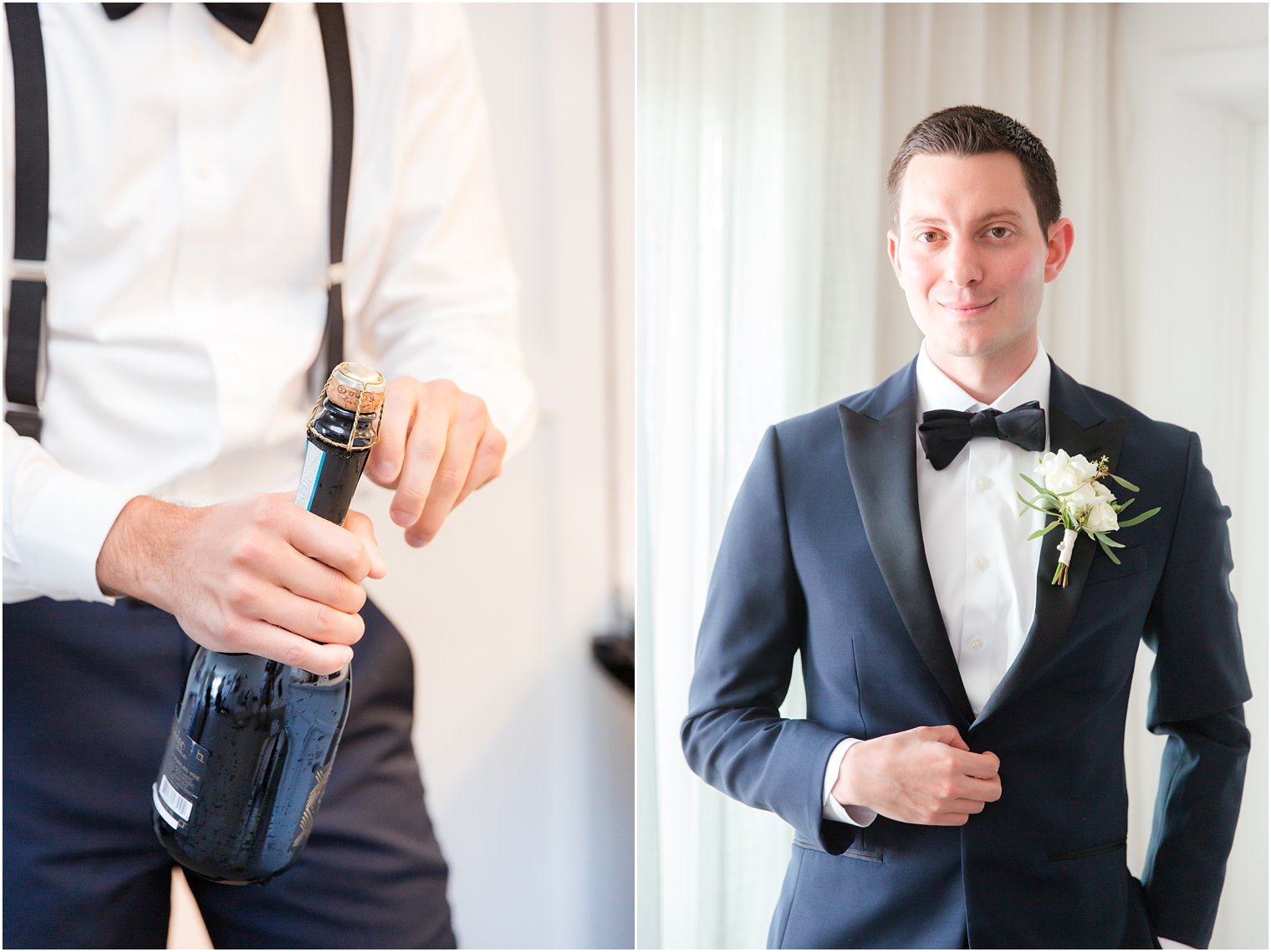 Groom getting ready at ICONA Beach Resort