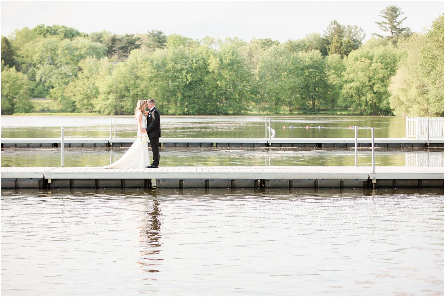 timeless spring wedding portrait at Indian Trail Club in Franklin Lakes, NJ